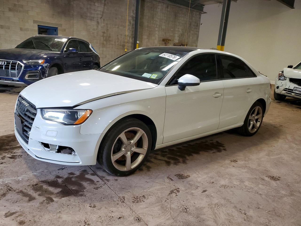 2015 Audi A3 Premium White vin: WAUBFGFF5F1067964