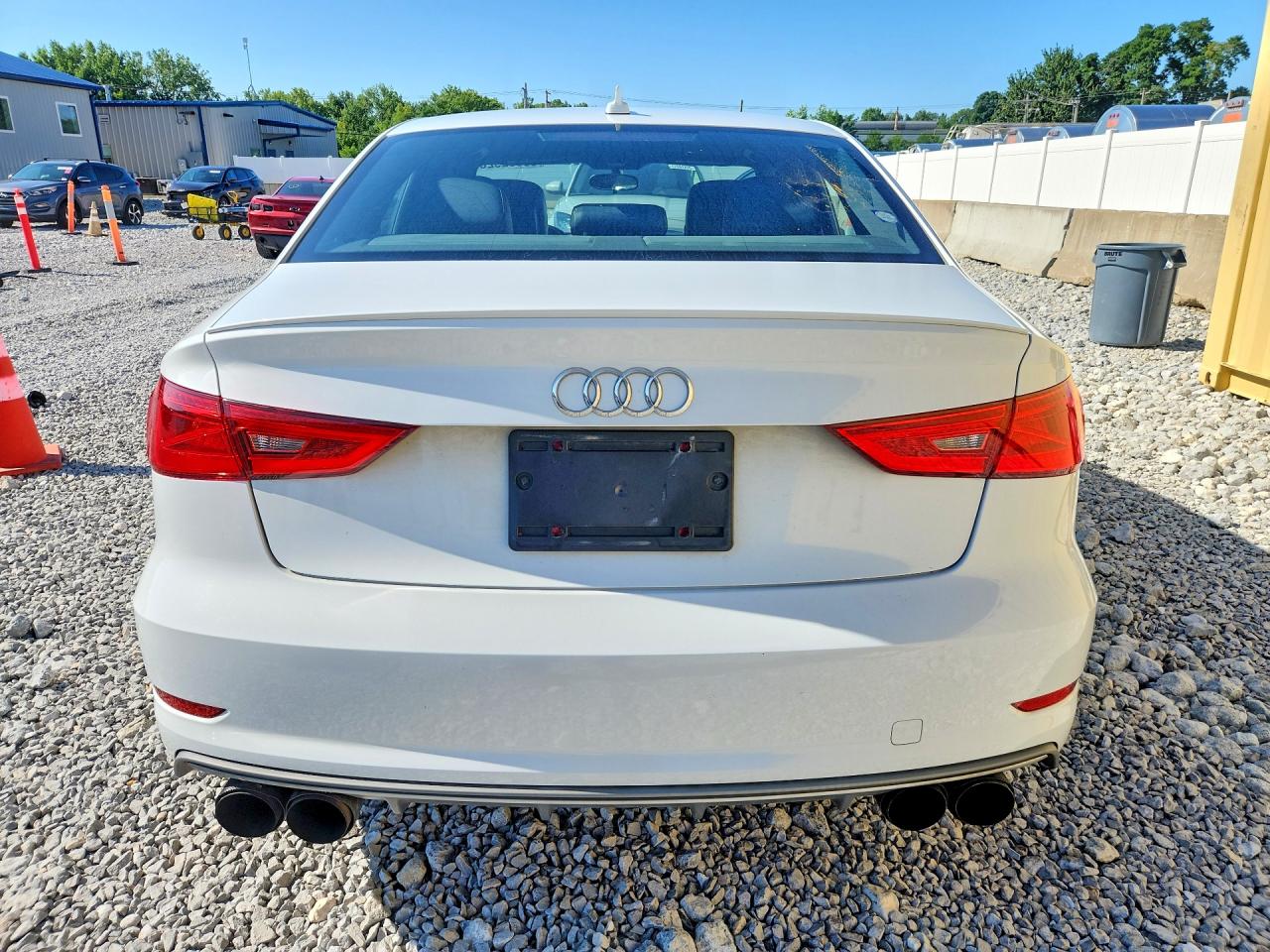 2015 Audi S3 Premium Plus White vin: WAUBFGFF5F1083811