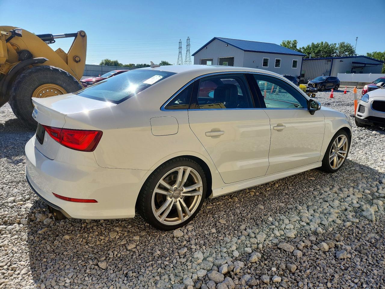 2015 Audi S3 Premium Plus White vin: WAUBFGFF5F1083811