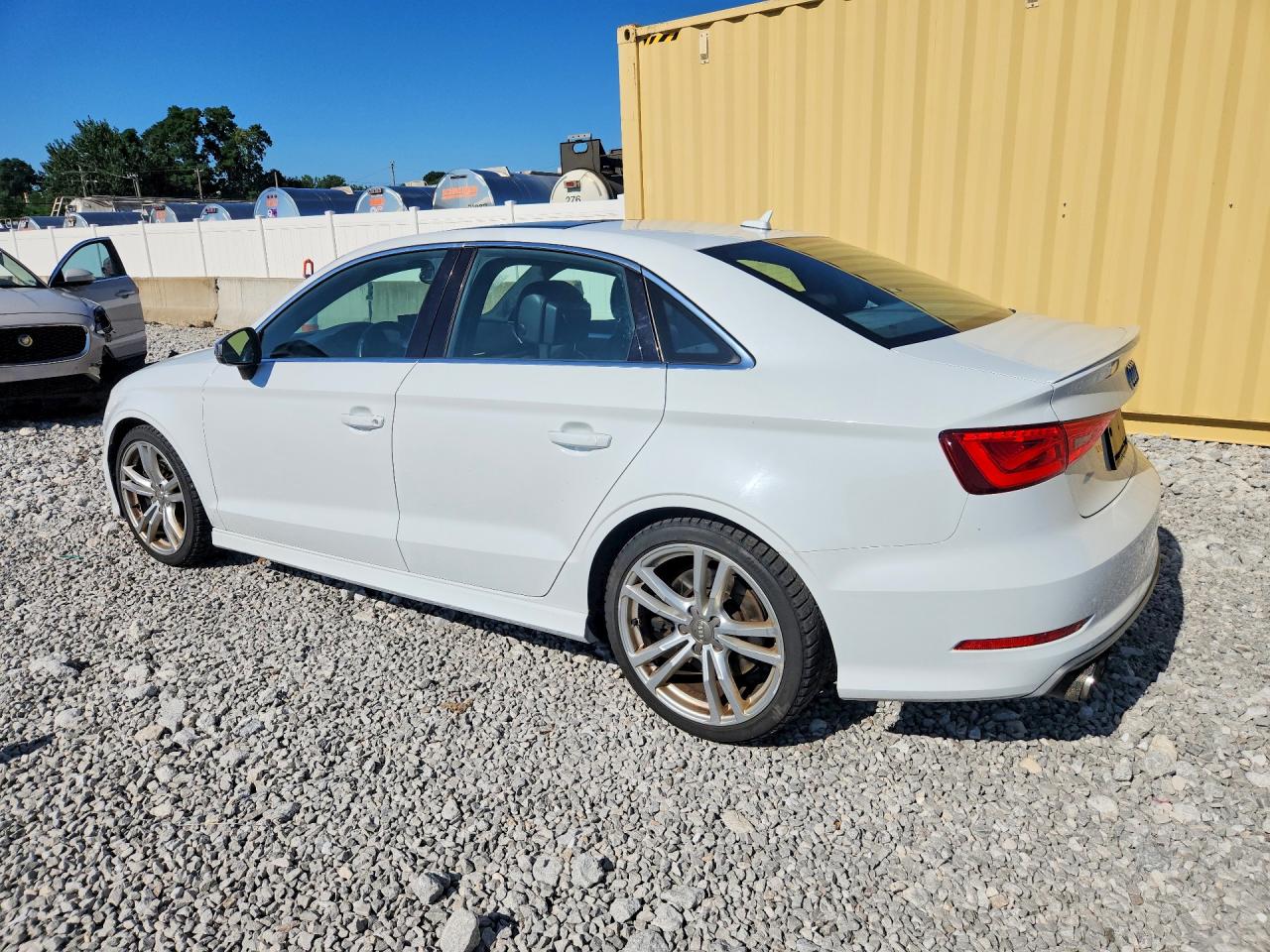 2015 Audi S3 Premium Plus White vin: WAUBFGFF5F1083811