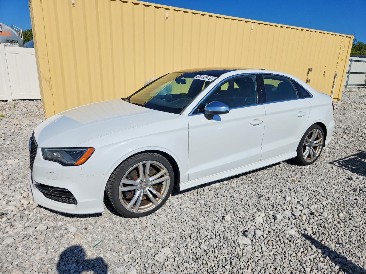 2015 Audi S3 Premium Plus White vin: WAUBFGFF5F1083811