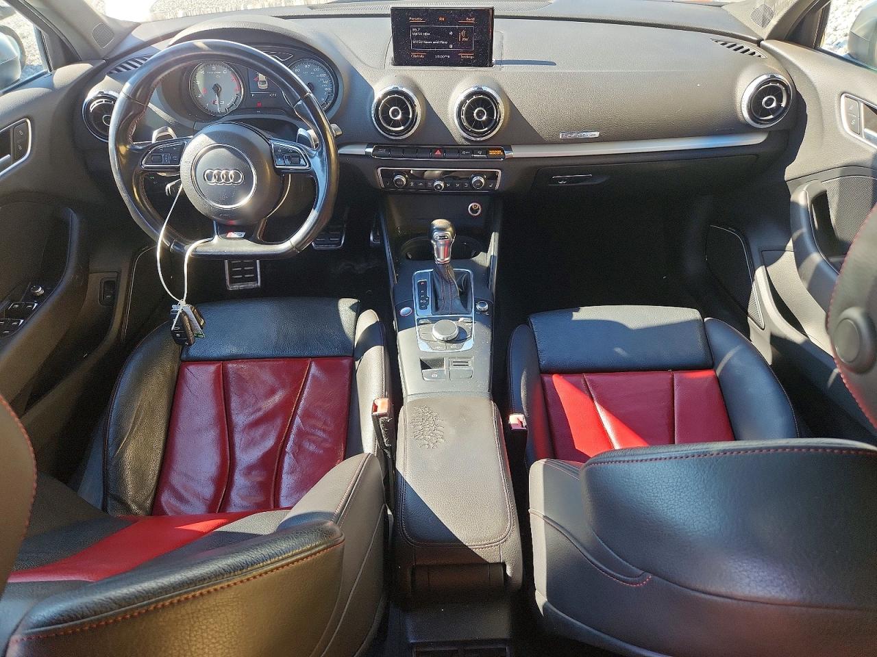 2015 Audi S3 Premium Plus White vin: WAUBFGFF5F1083811