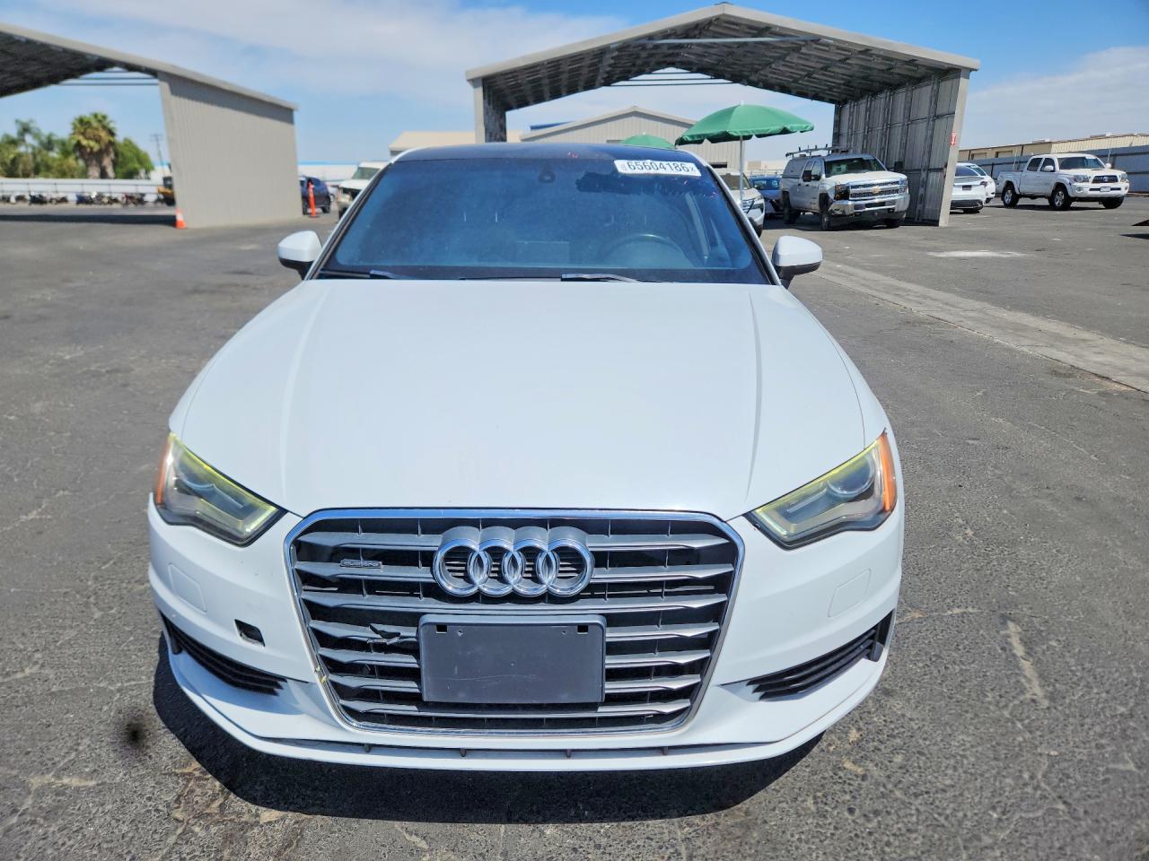 2015 Audi A3 Premium White vin: WAUBFGFF5F1090385