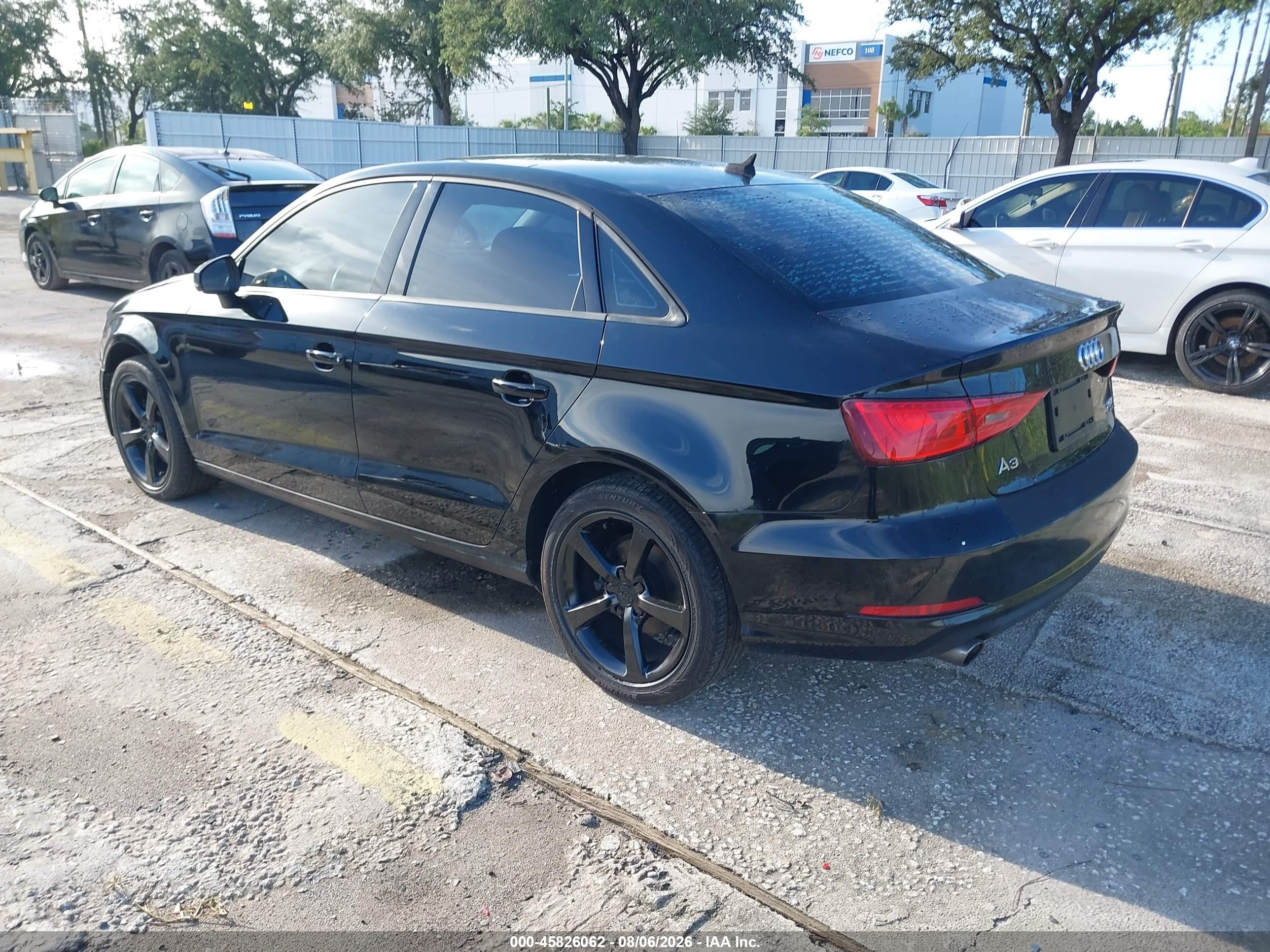 2015 Audi A3 2.0t Premium Black vin: WAUBFGFF5F1127984