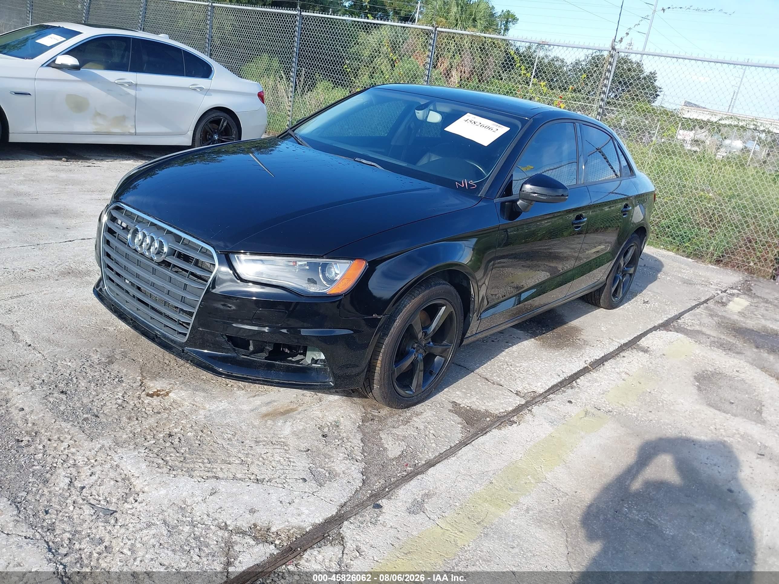 2015 Audi A3 2.0t Premium Black vin: WAUBFGFF5F1127984