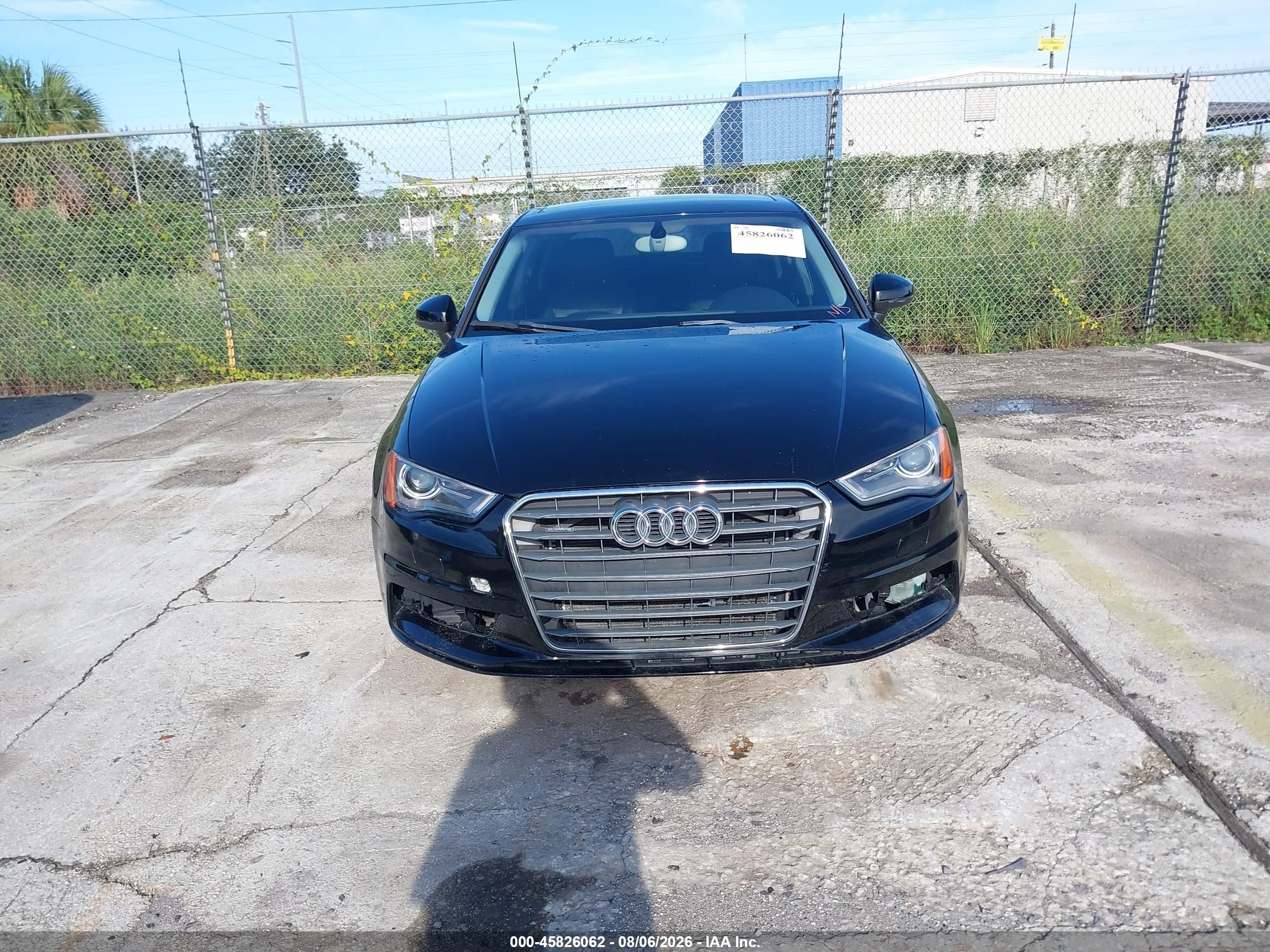 2015 Audi A3 2.0t Premium Black vin: WAUBFGFF5F1127984