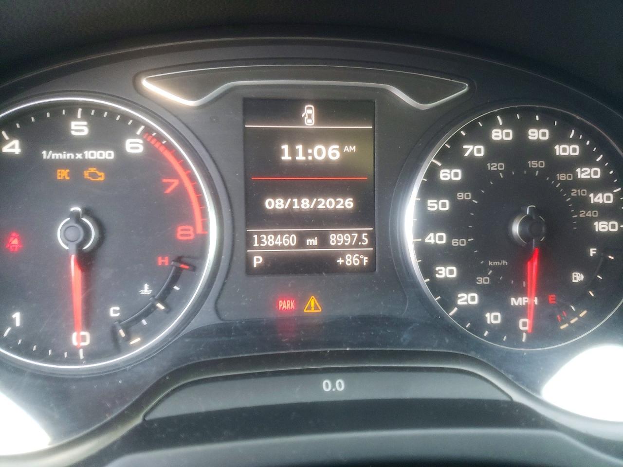 2015 Audi A3 Premium Черный vin: WAUBFGFF6F1007496