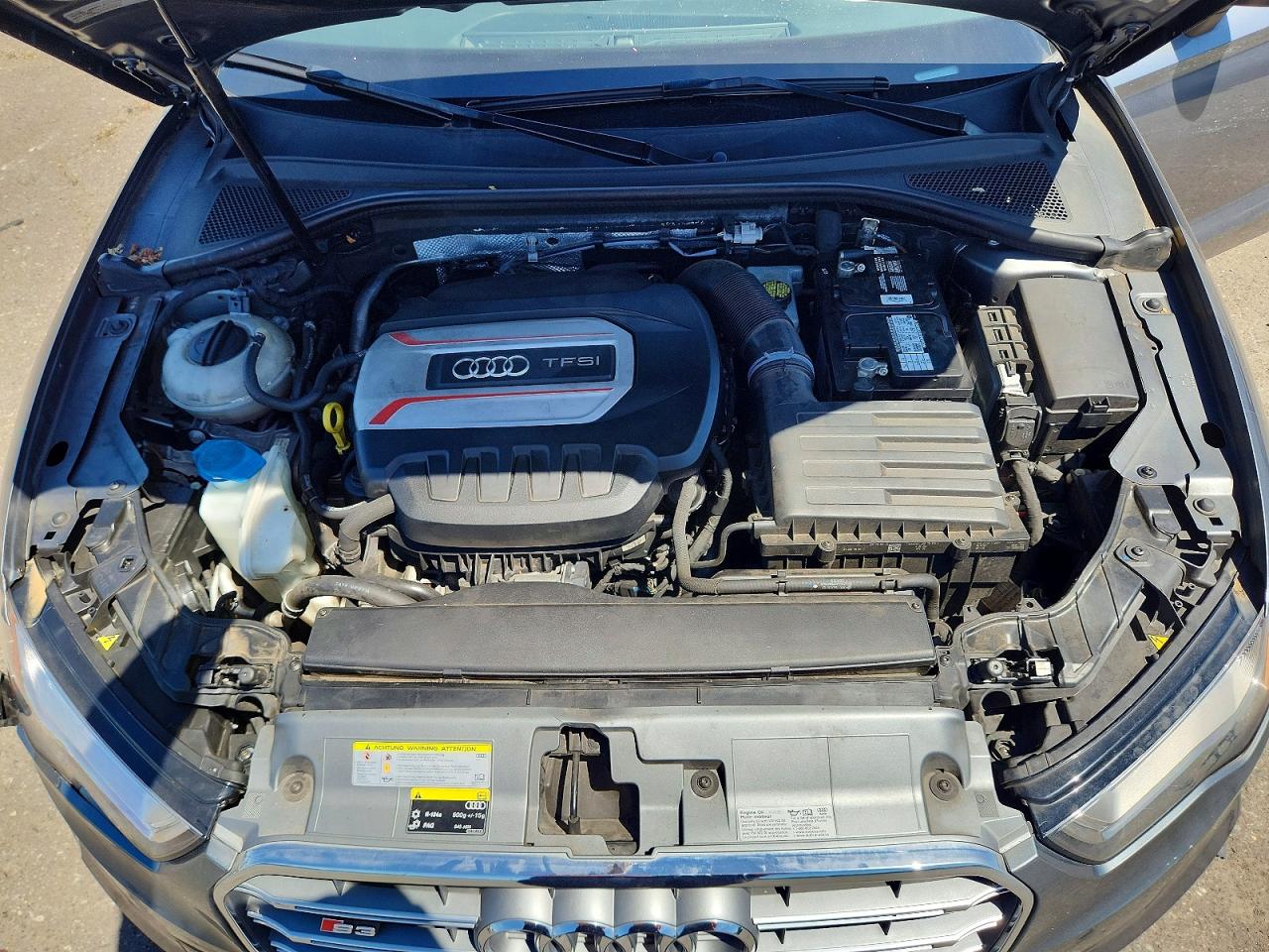 2015 Audi S3 Premium Plus Серебряный vin: WAUBFGFF6F1073868