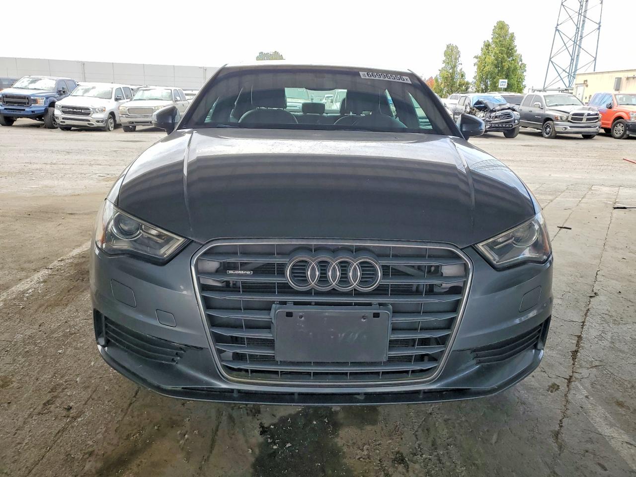 2015 Audi A3 Premium Серый vin: WAUBFGFF6F1093229