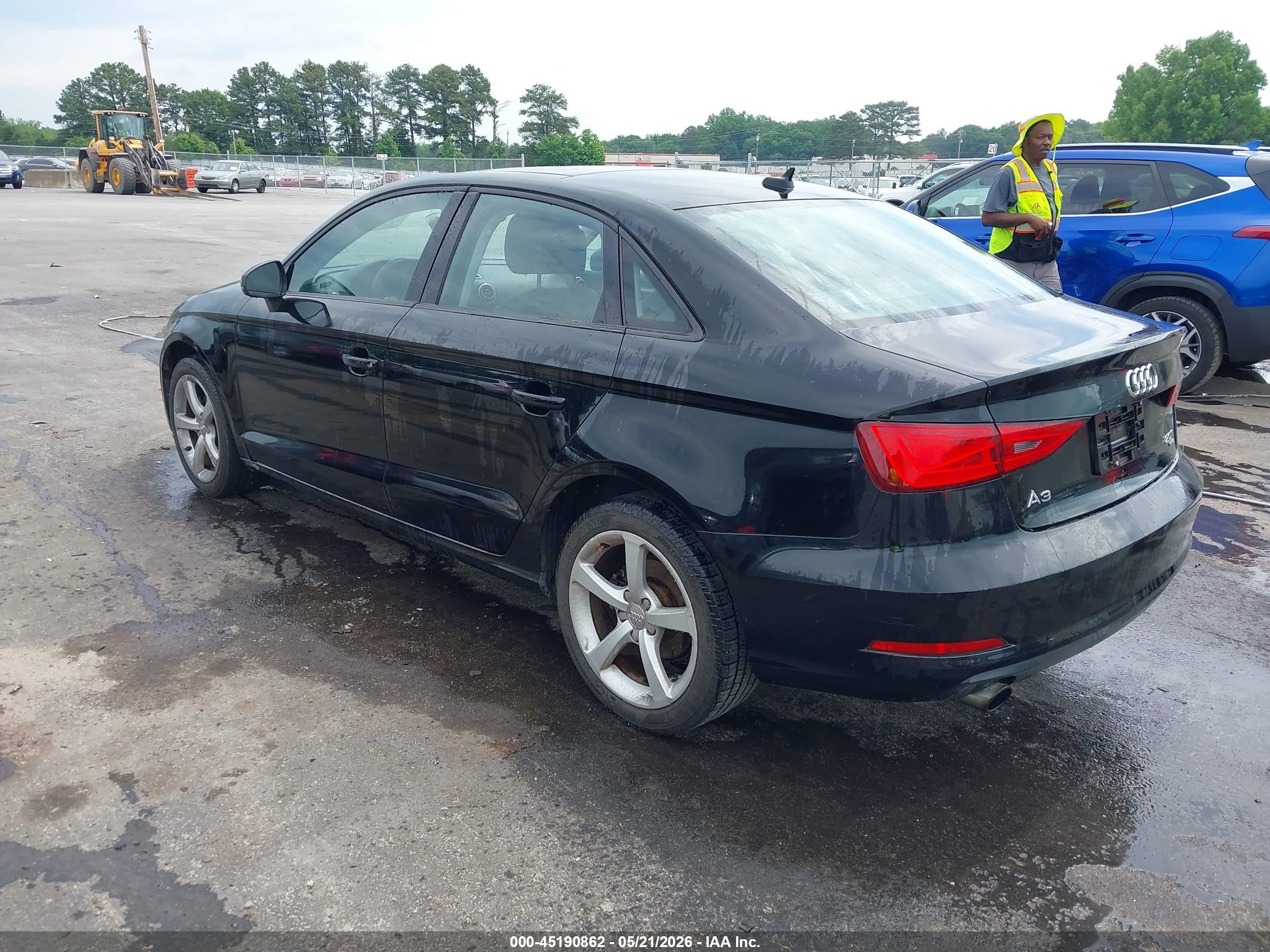 2015 Audi A3 2.0t Premium Black vin: WAUBFGFF7F1009435