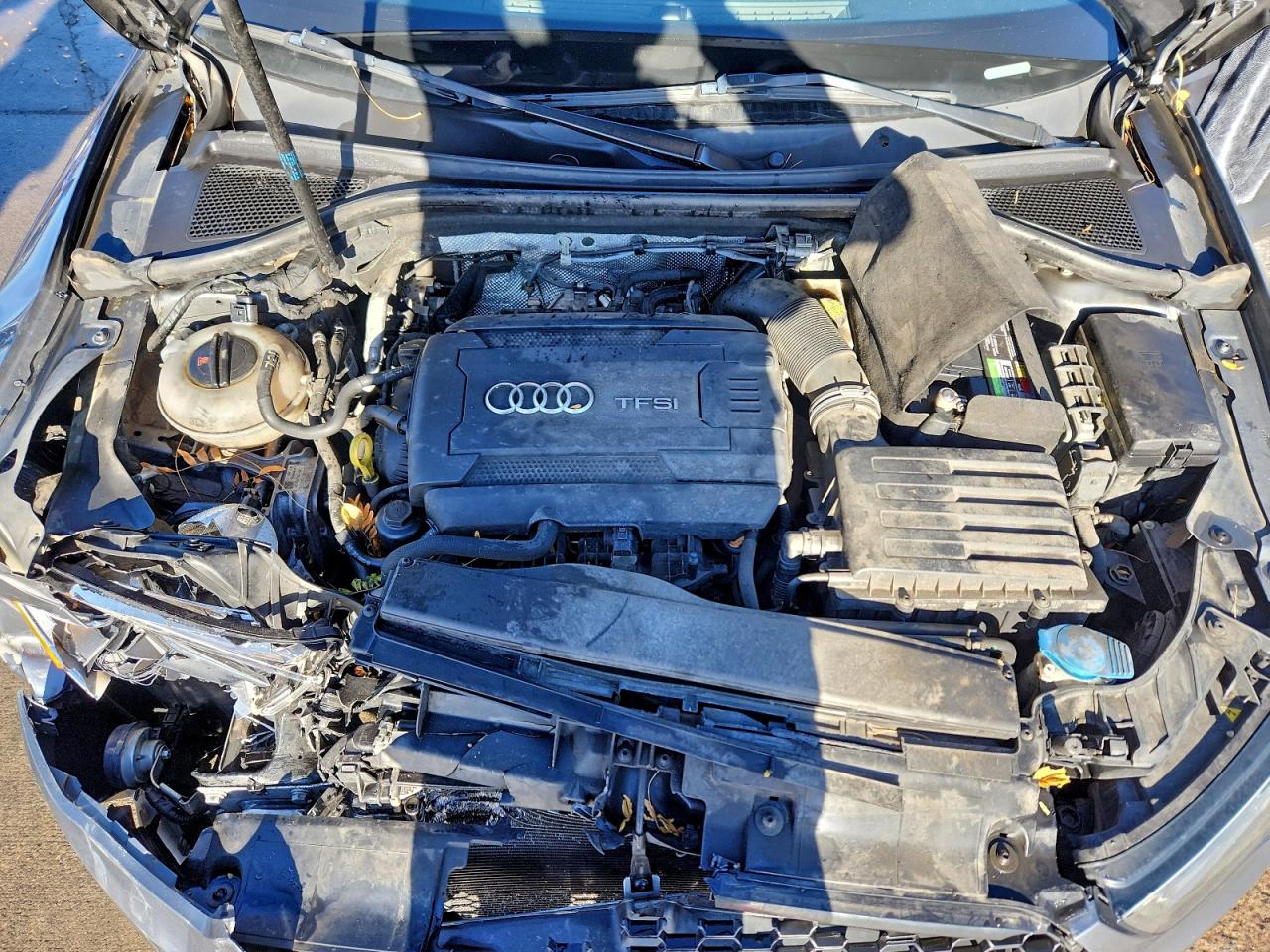 2015 Audi A3 Premium Gray vin: WAUBFGFF8F1001182