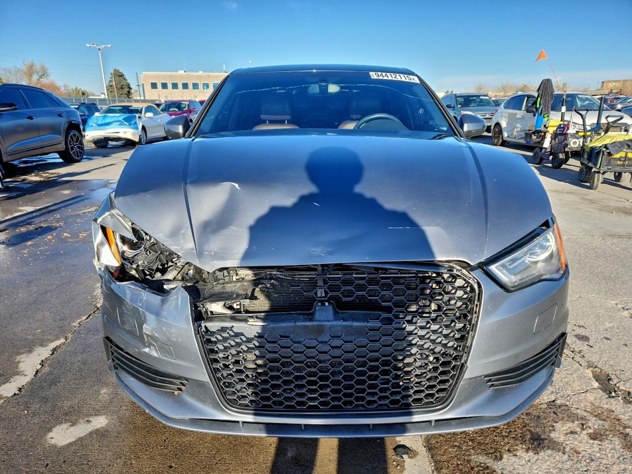 2015 Audi A3 Premium Gray vin: WAUBFGFF8F1001182