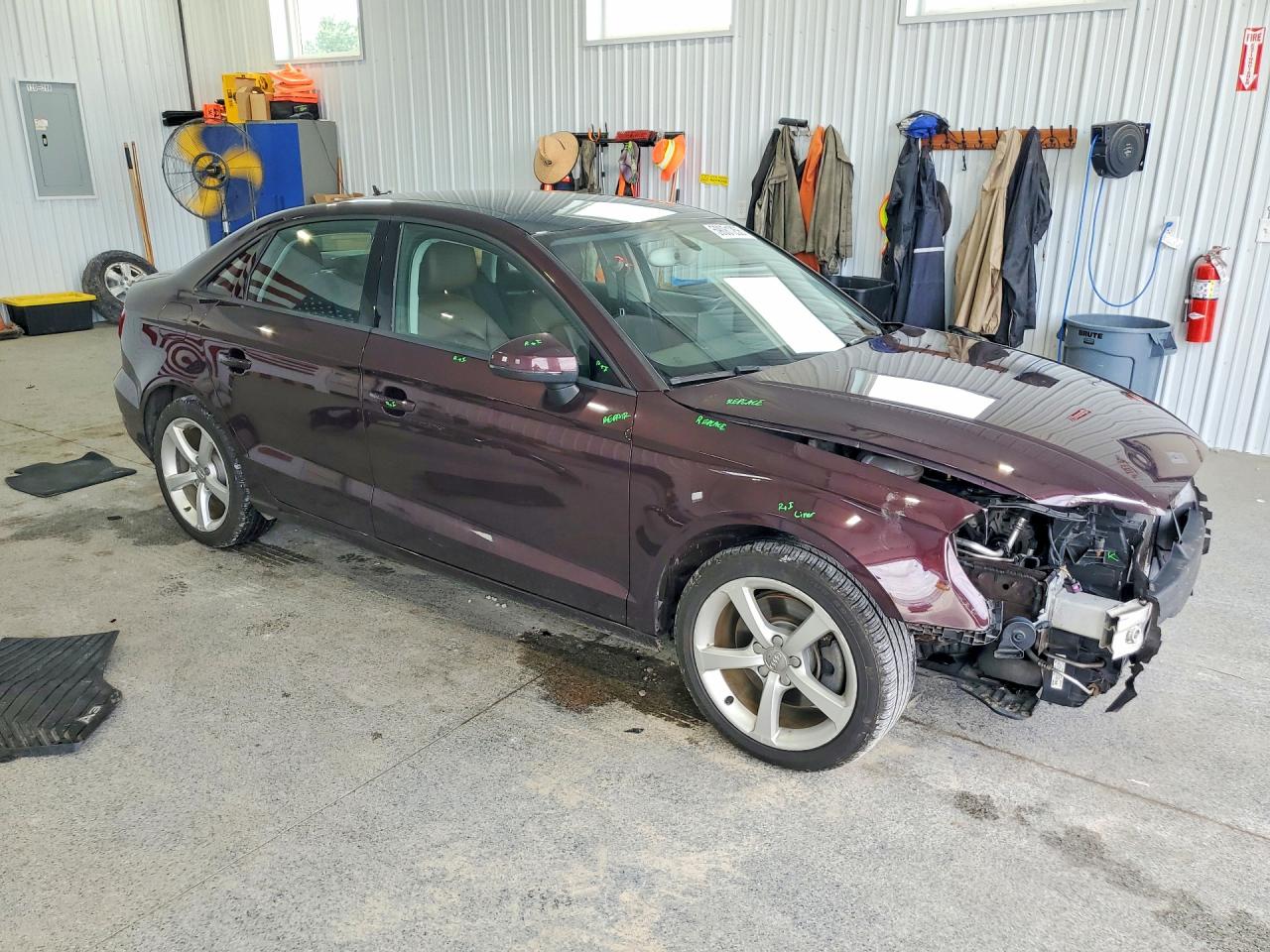 2015 Audi A3 Premium Purple vin: WAUBFGFF8F1055050