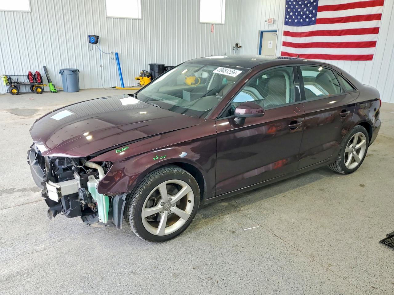 2015 Audi A3 Premium Purple vin: WAUBFGFF8F1055050