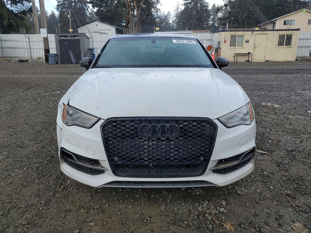 2015 Audi S3 Premium Plus Белый vin: WAUBFGFF8F1077064