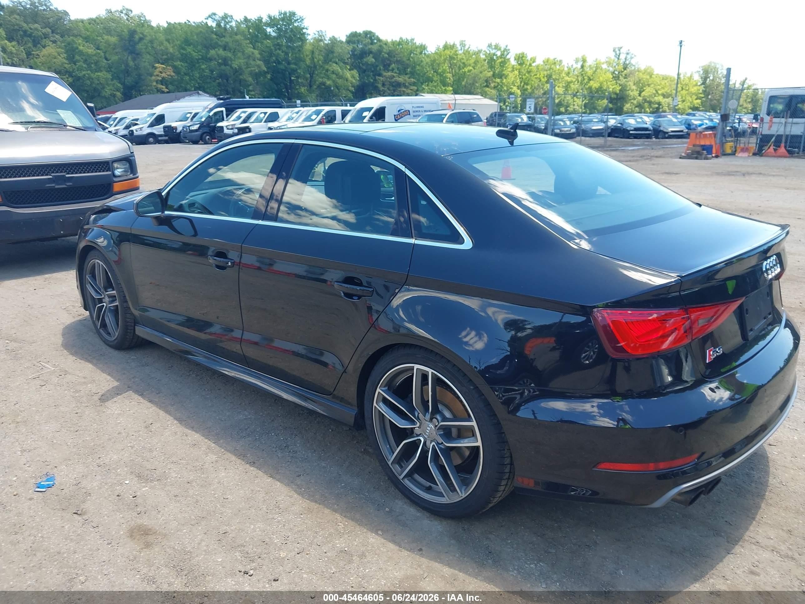 2015 Audi S3 2.0t Premium Plus Black vin: WAUBFGFF8F1108295