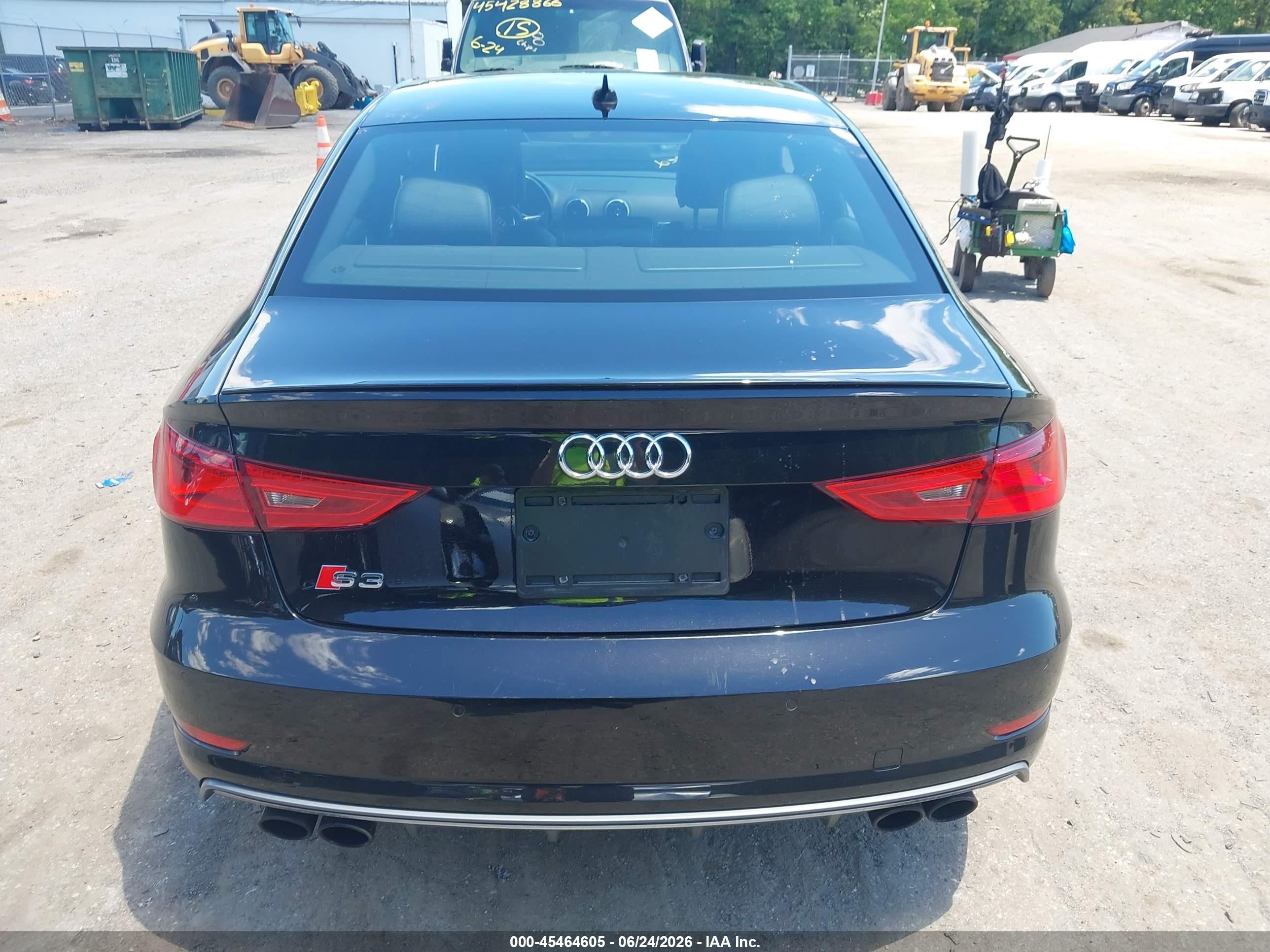 2015 Audi S3 2.0t Premium Plus Black vin: WAUBFGFF8F1108295