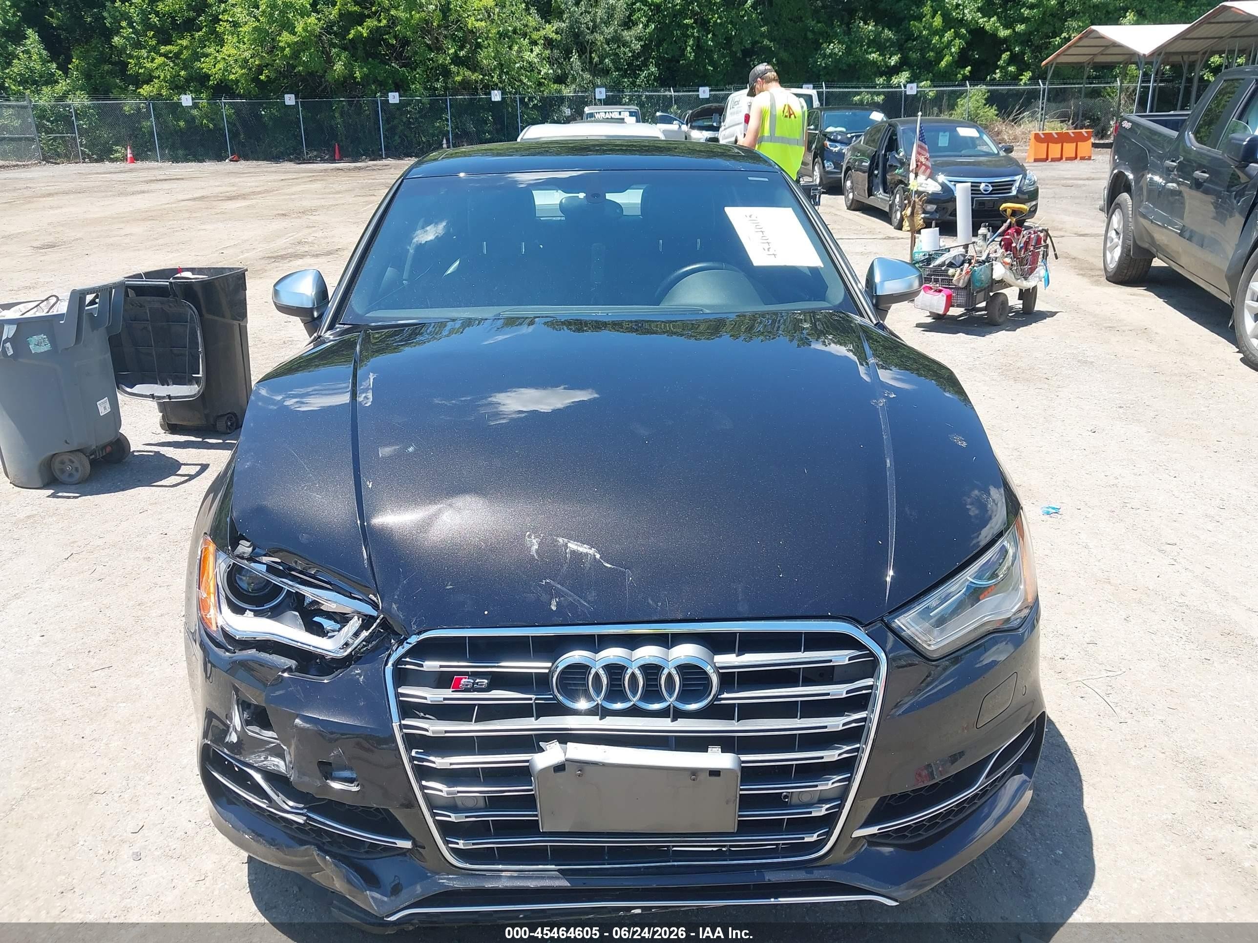 2015 Audi S3 2.0t Premium Plus Black vin: WAUBFGFF8F1108295