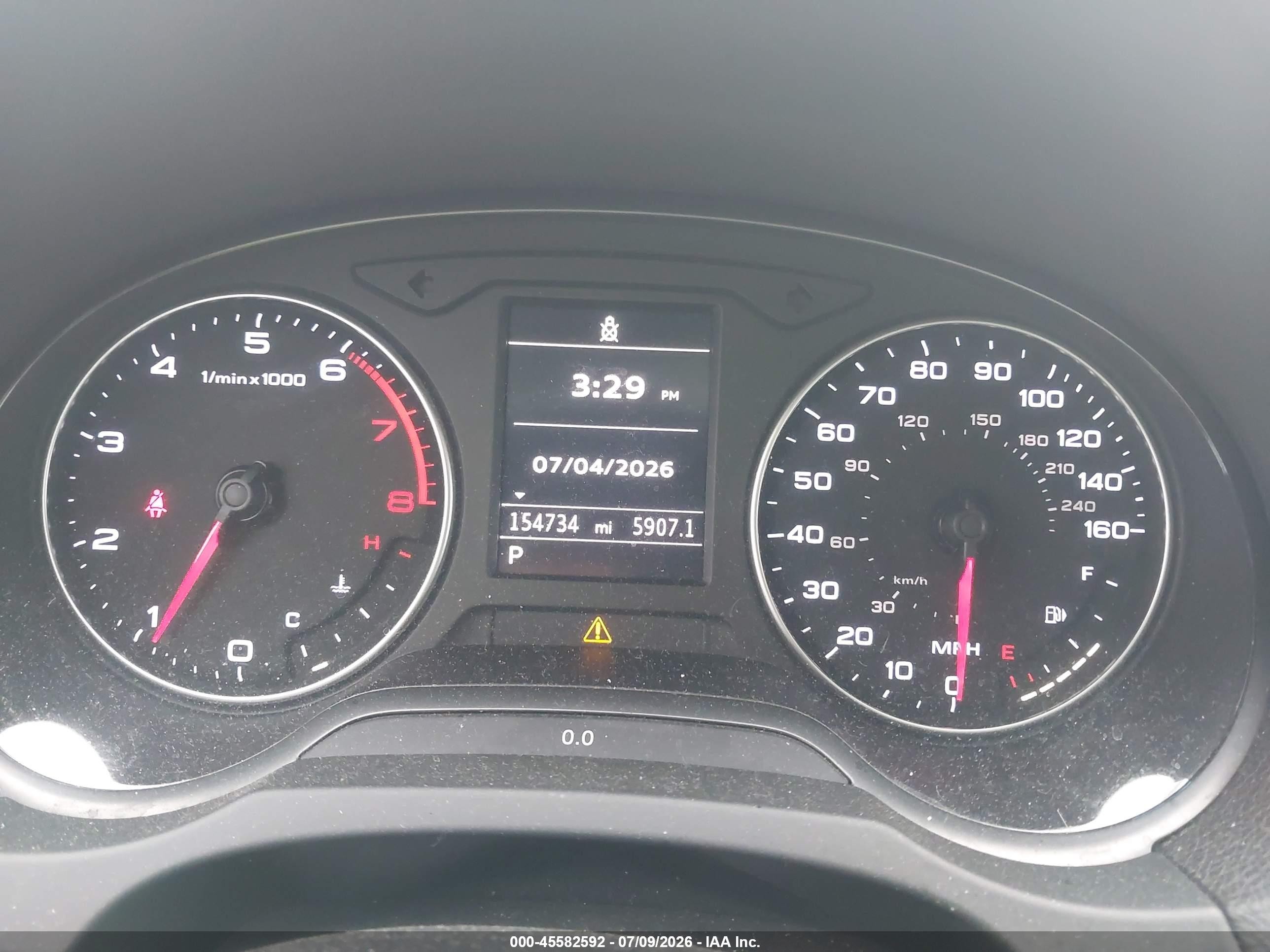 2015 Audi A3 2.0t Premium Черный vin: WAUBFGFF8F1124545
