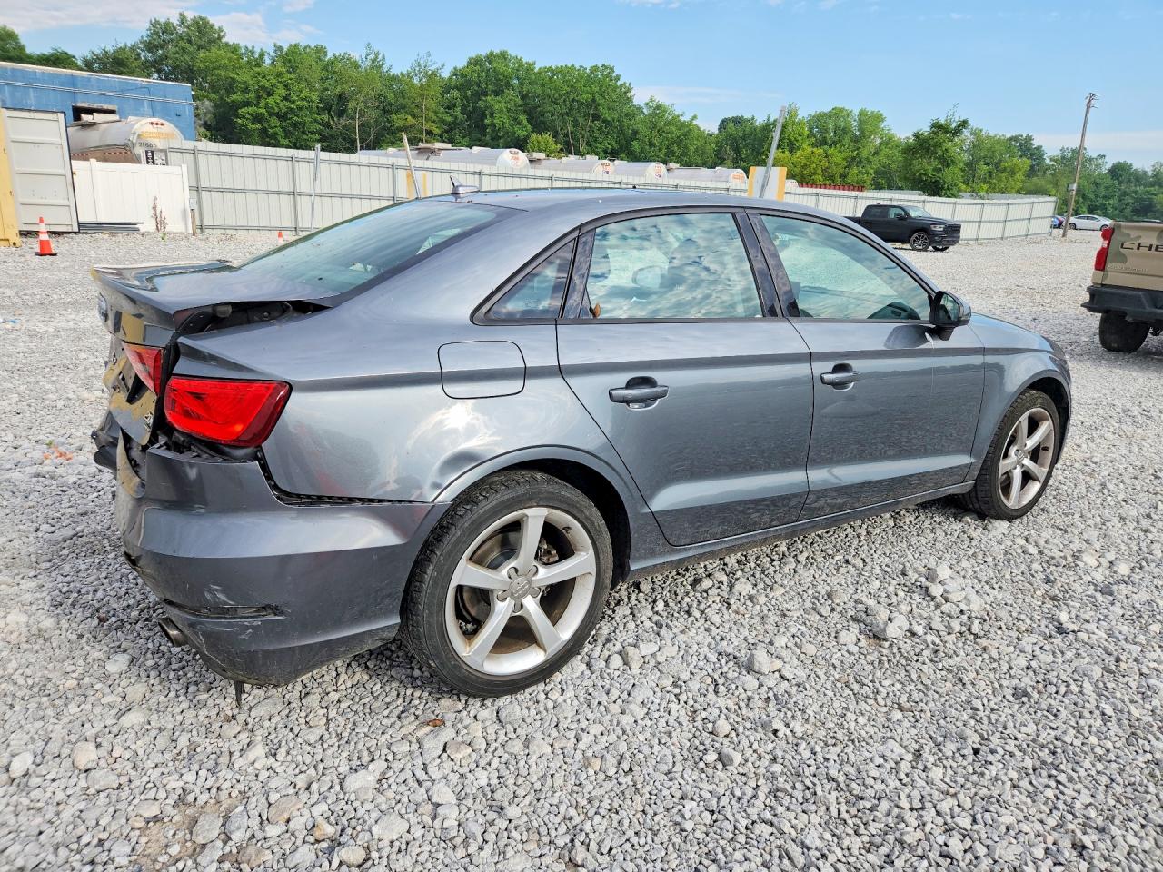 2015 Audi A3 Premium Gray vin: WAUBFGFF9F1067336