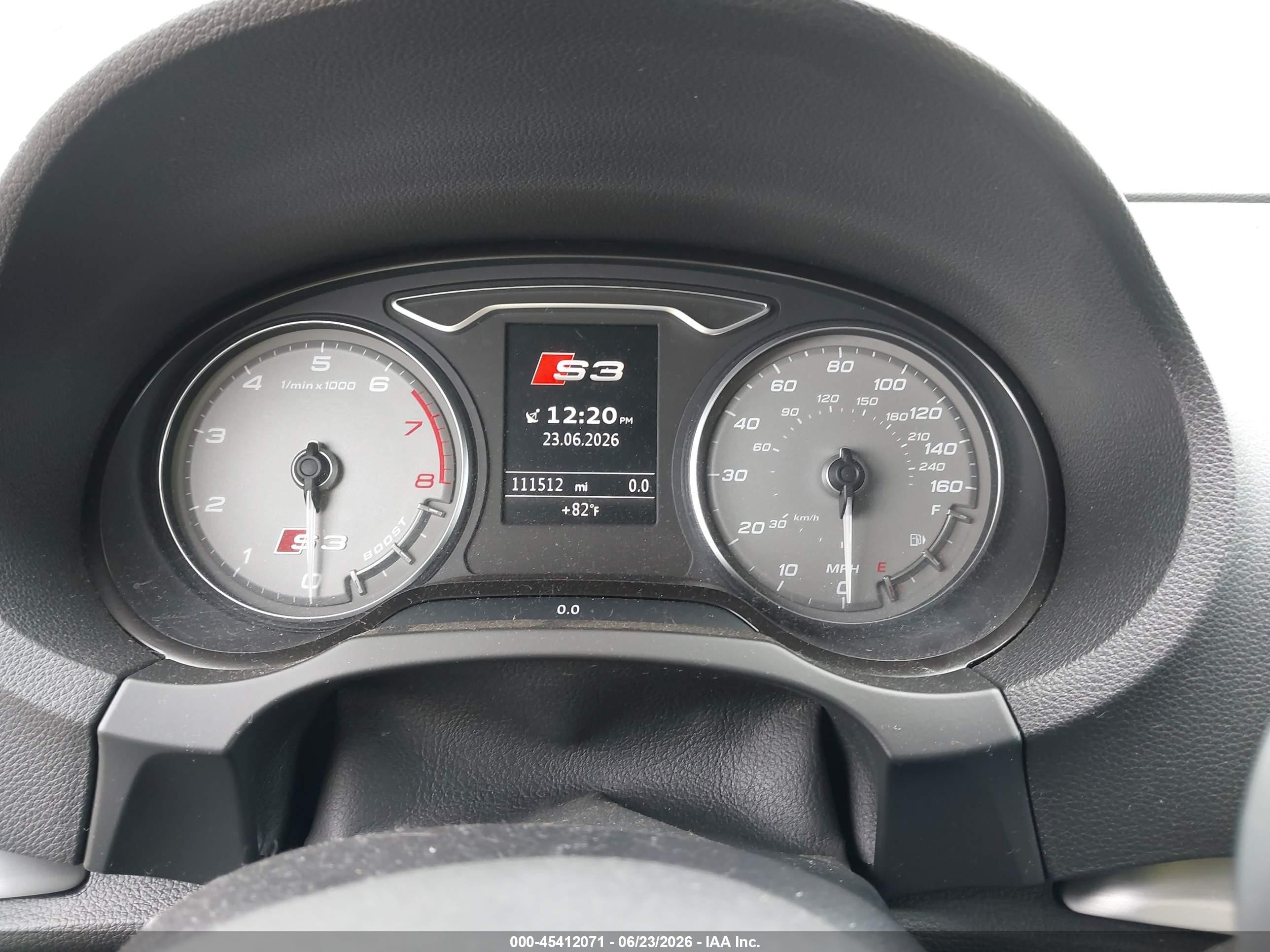 2015 Audi S3 2.0t Premium Plus Серый vin: WAUBFGFF9F1069913