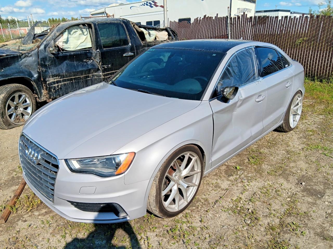 2015 Audi A3 Premium Silver vin: WAUBFGFF9F1070544