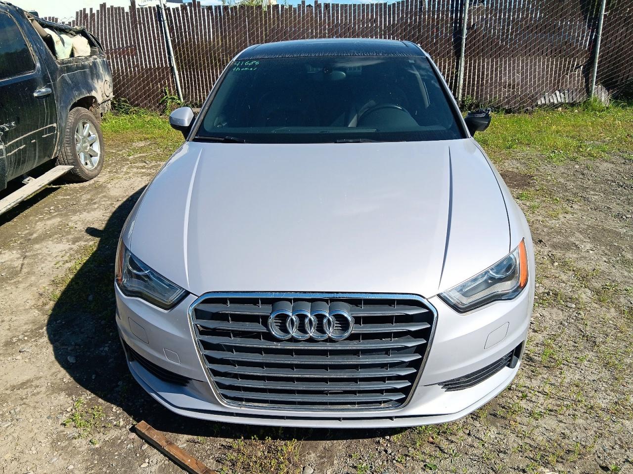 2015 Audi A3 Premium Silver vin: WAUBFGFF9F1070544