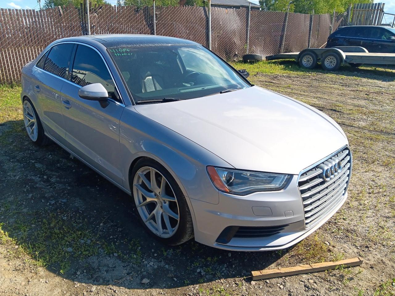 2015 Audi A3 Premium Silver vin: WAUBFGFF9F1070544