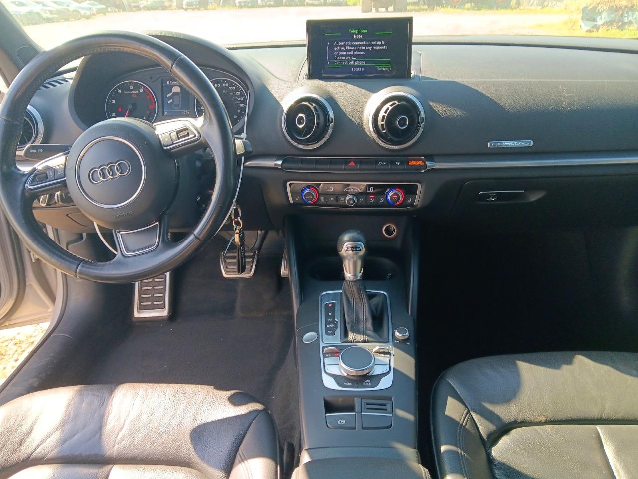 2015 Audi A3 Premium Silver vin: WAUBFGFF9F1070544