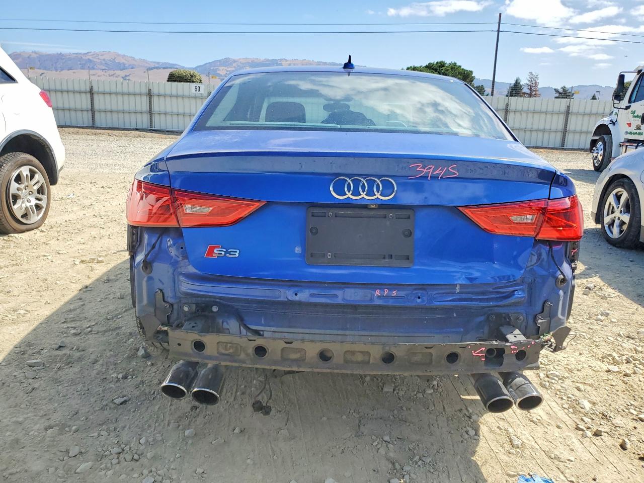 2015 Audi S3 Premium Plus Blue vin: WAUBFGFF9F1078790
