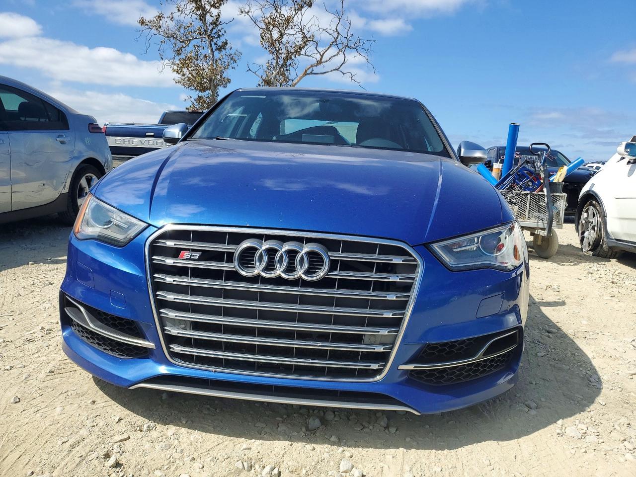 2015 Audi S3 Premium Plus Blue vin: WAUBFGFF9F1078790