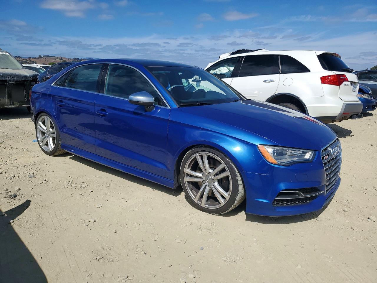 2015 Audi S3 Premium Plus Blue vin: WAUBFGFF9F1078790