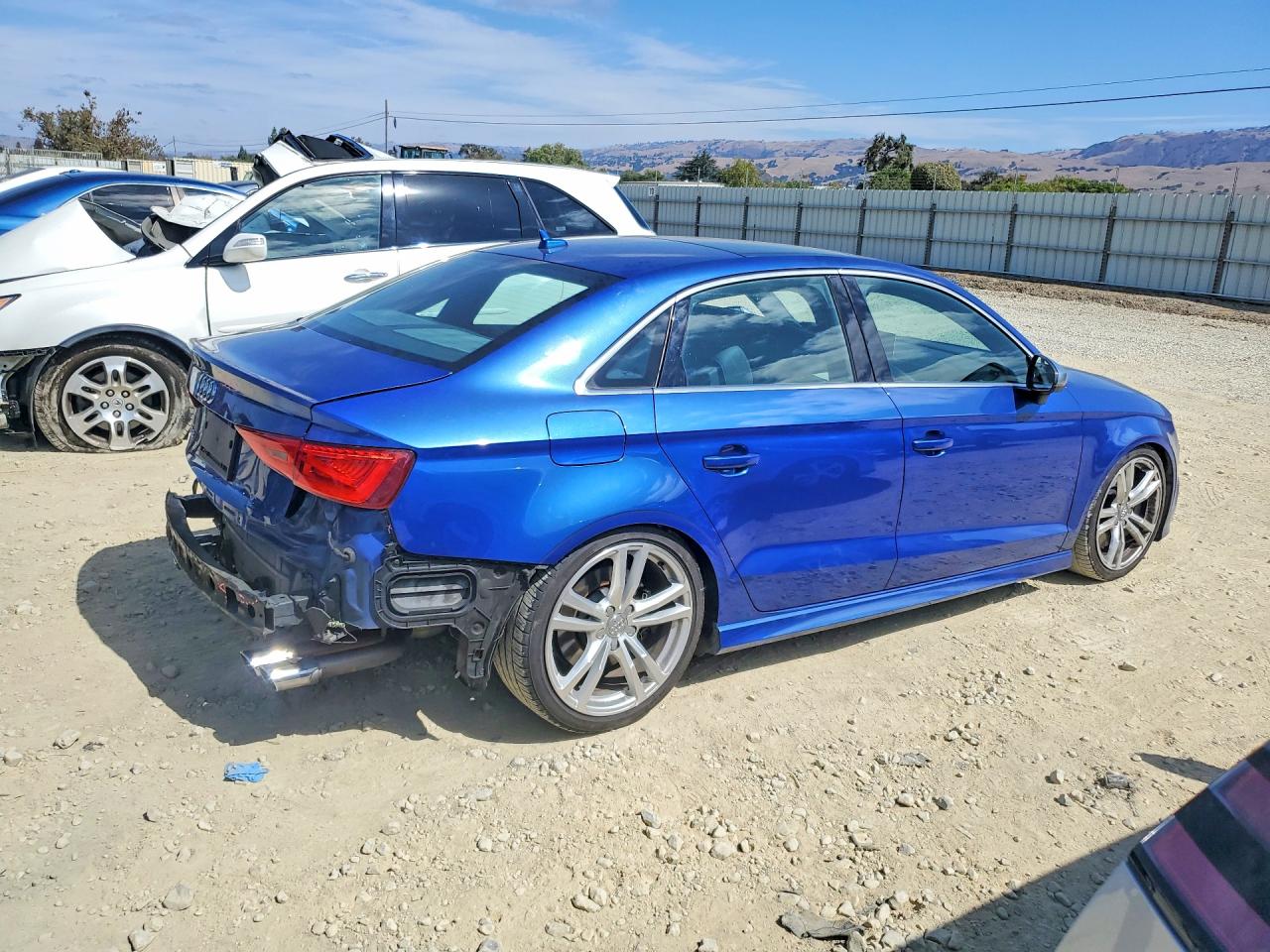 2015 Audi S3 Premium Plus Blue vin: WAUBFGFF9F1078790