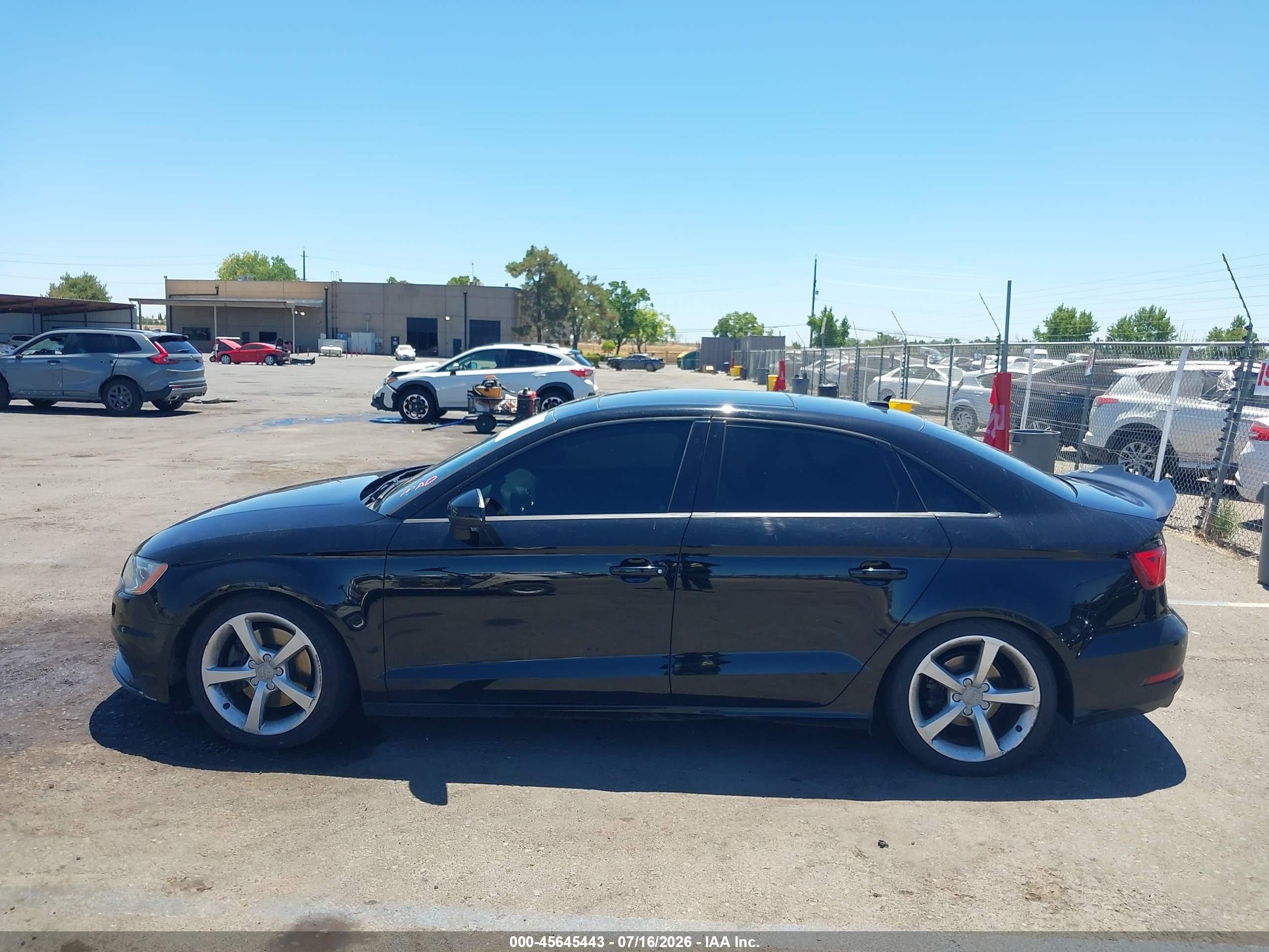 2015 Audi A3 2.0t Premium Black vin: WAUBFGFF9F1087621