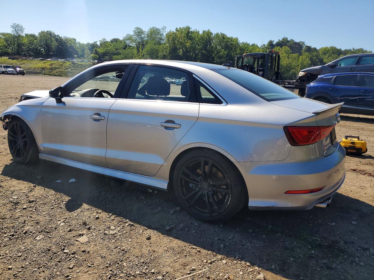 2015 Audi S3 Premium Plus Серебряный vin: WAUBFGFF9F1130533
