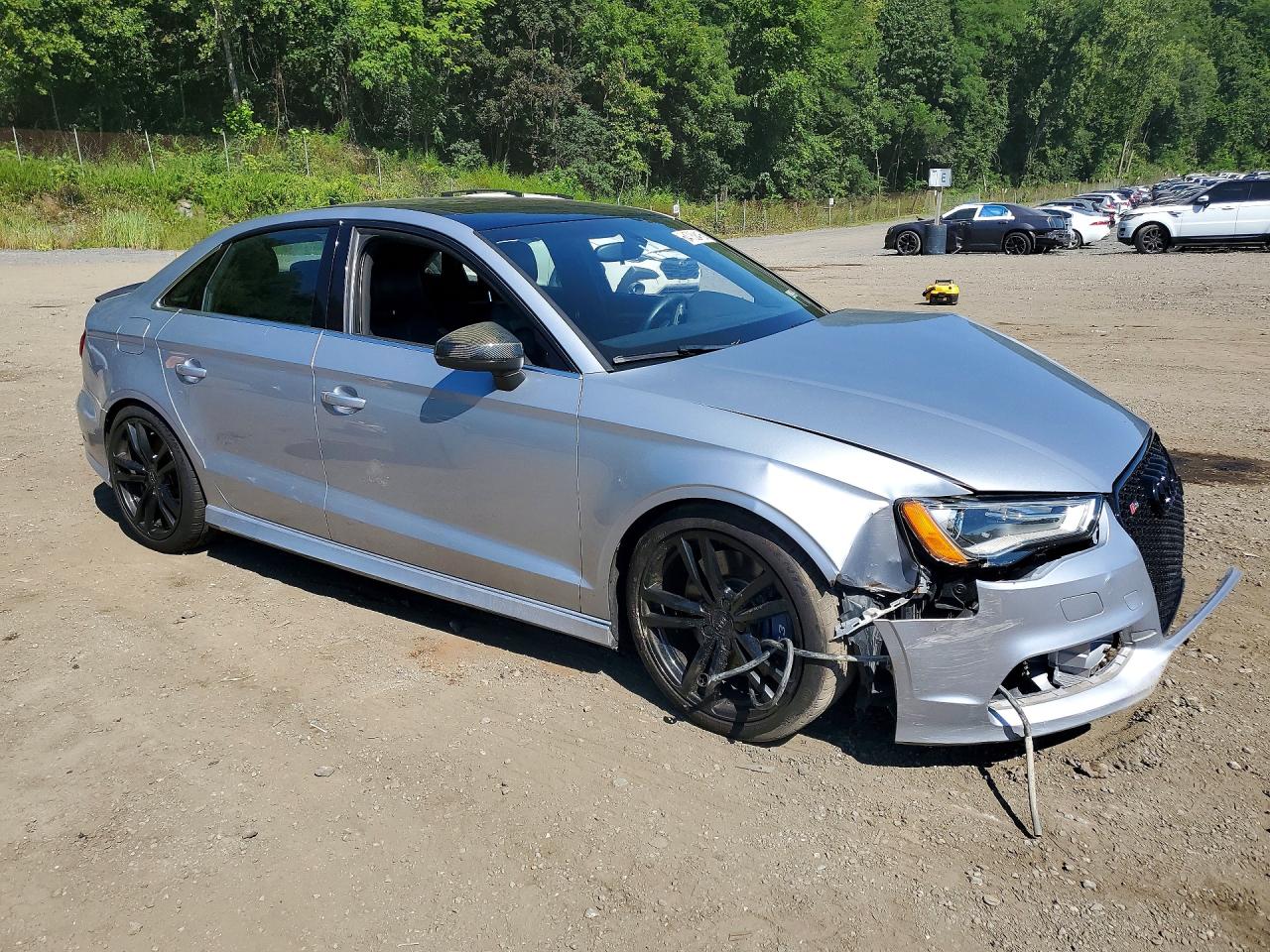2015 Audi S3 Premium Plus Серебряный vin: WAUBFGFF9F1130533