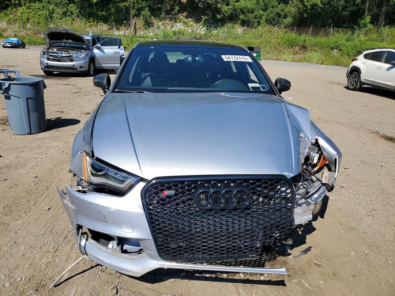 2015 Audi S3 Premium Plus Серебряный vin: WAUBFGFF9F1130533