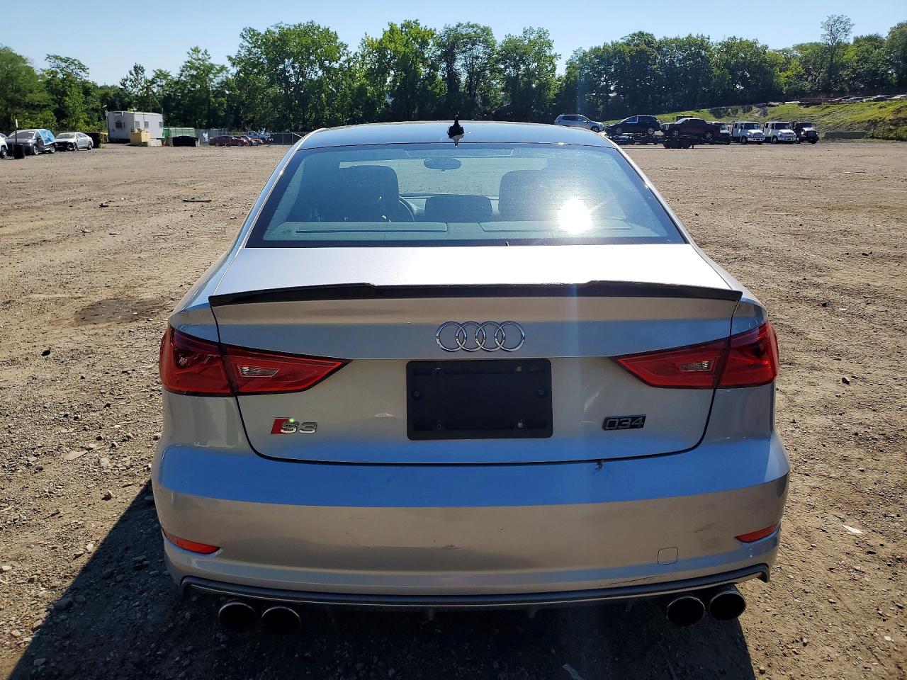 2015 Audi S3 Premium Plus Серебряный vin: WAUBFGFF9F1130533