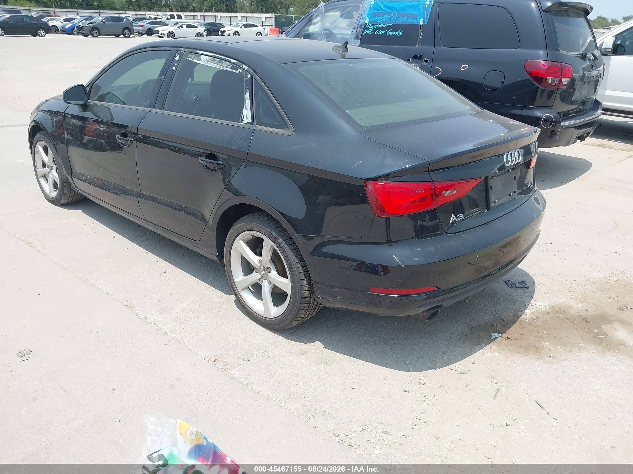 2015 Audi A3 2.0t Premium Black vin: WAUBFGFFXF1006271