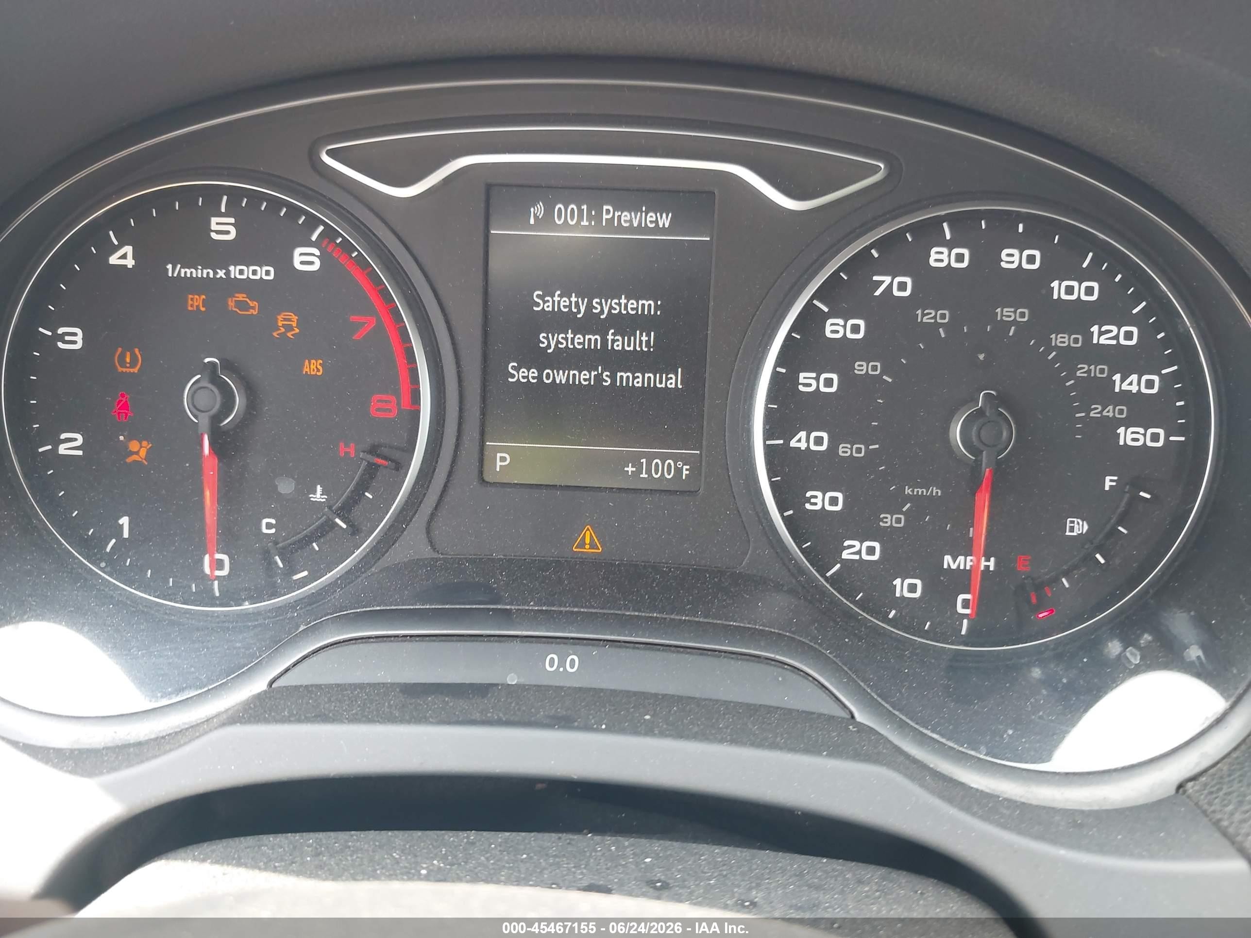 2015 Audi A3 2.0t Premium Black vin: WAUBFGFFXF1006271