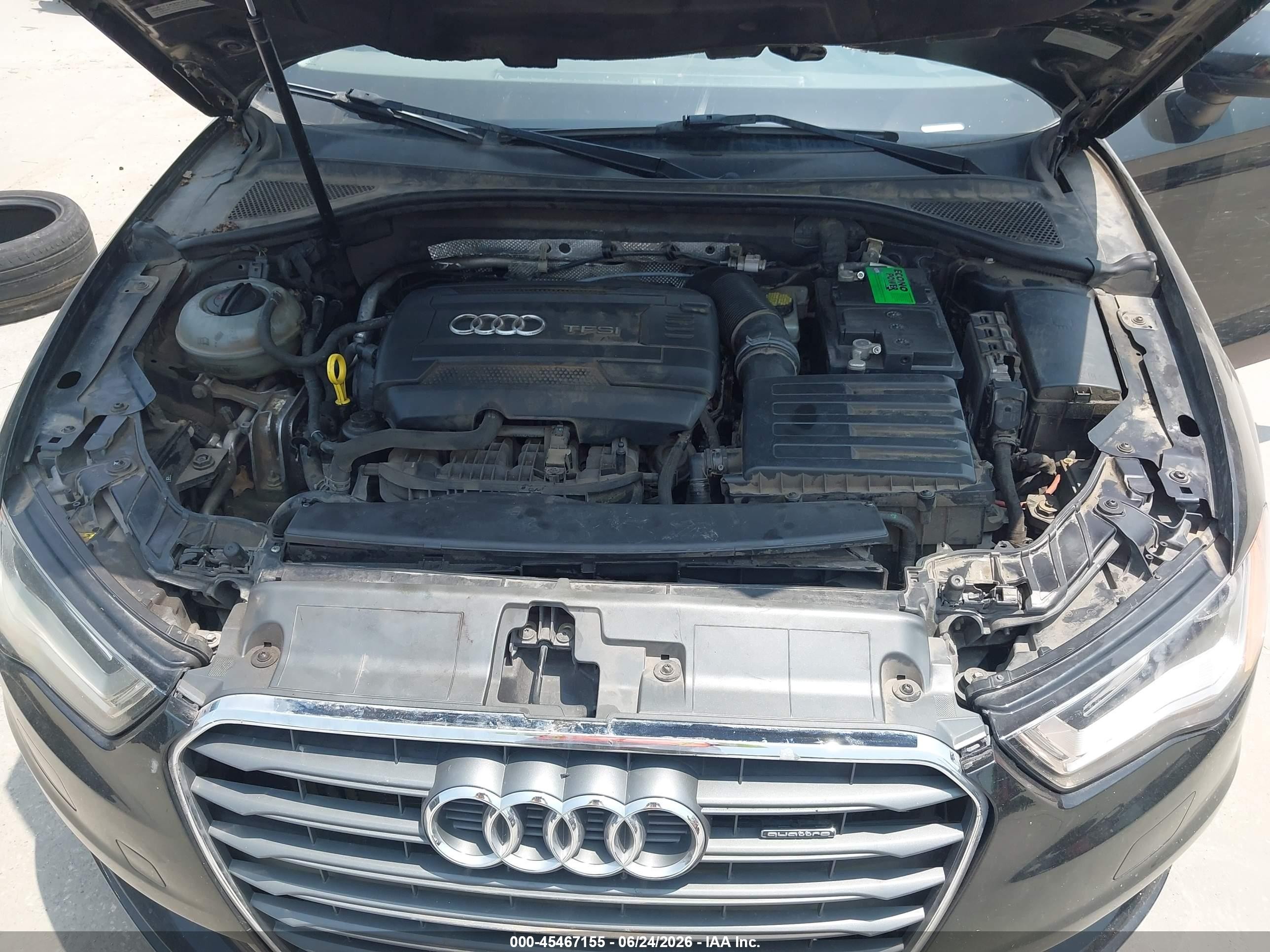 2015 Audi A3 2.0t Premium Black vin: WAUBFGFFXF1006271