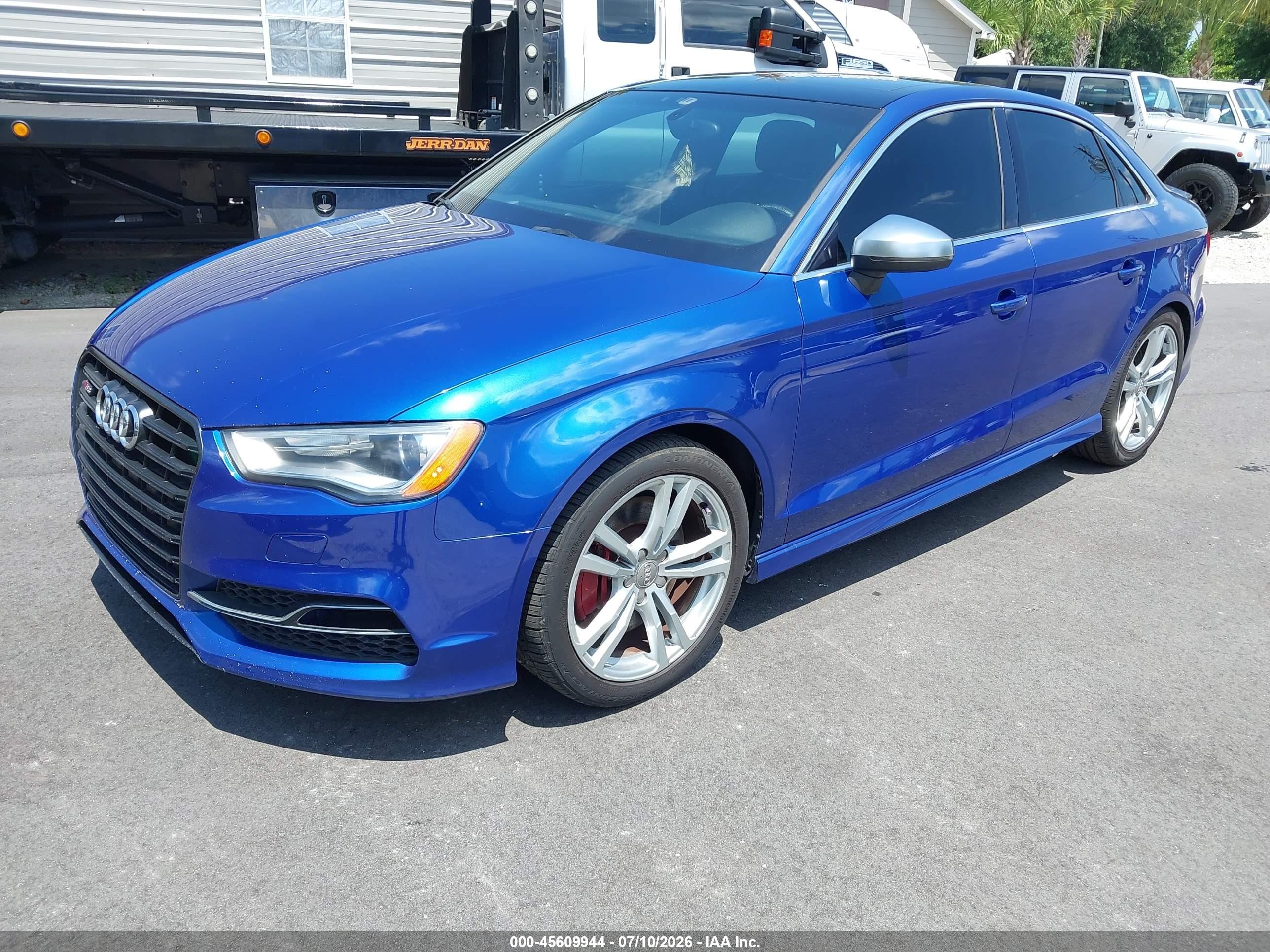 2015 Audi S3 2.0t Premium Plus Blue vin: WAUBFGFFXF1108539