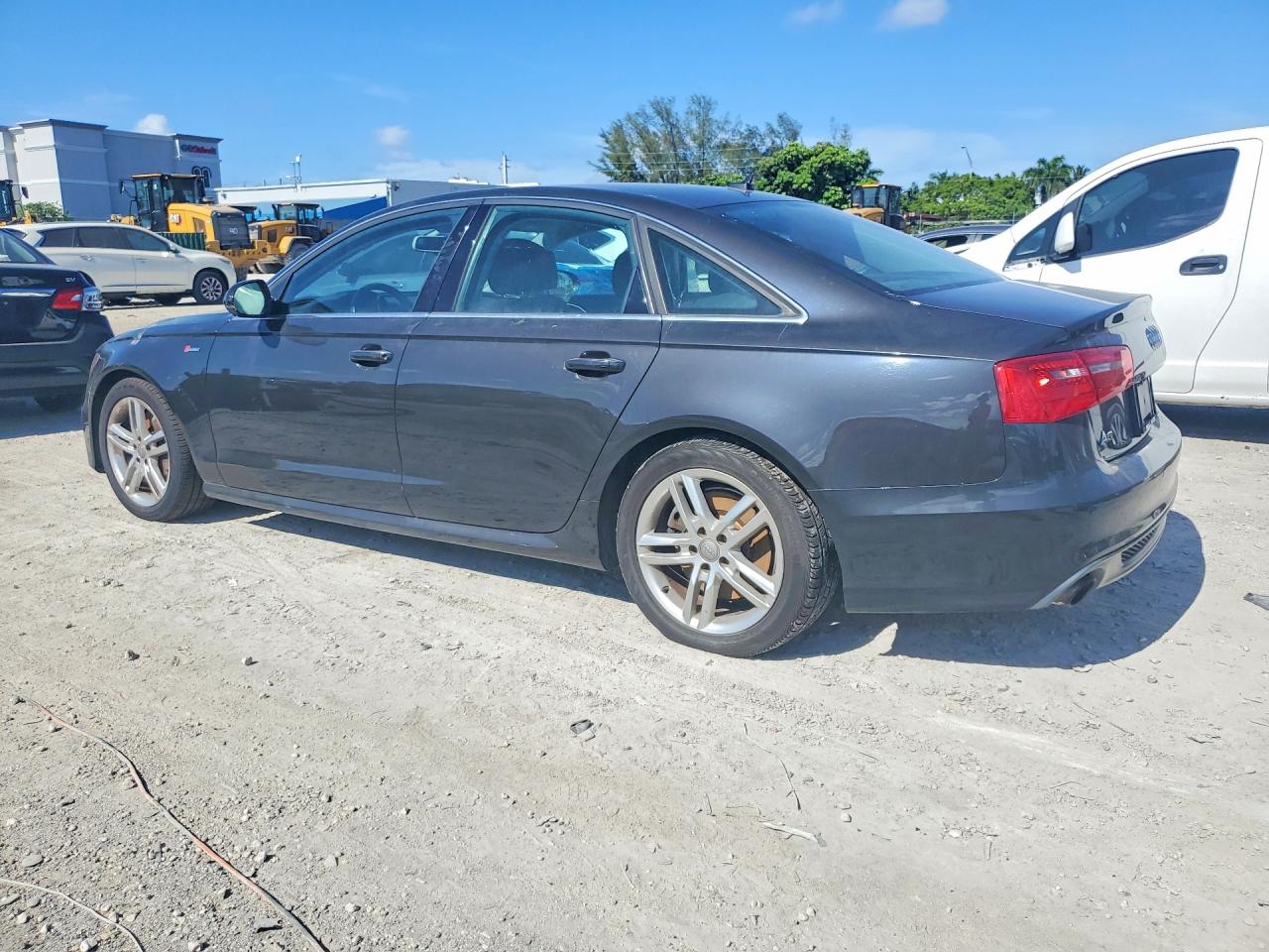 2012 Audi A6 Черный vin: WAUBGAFC0CN006056