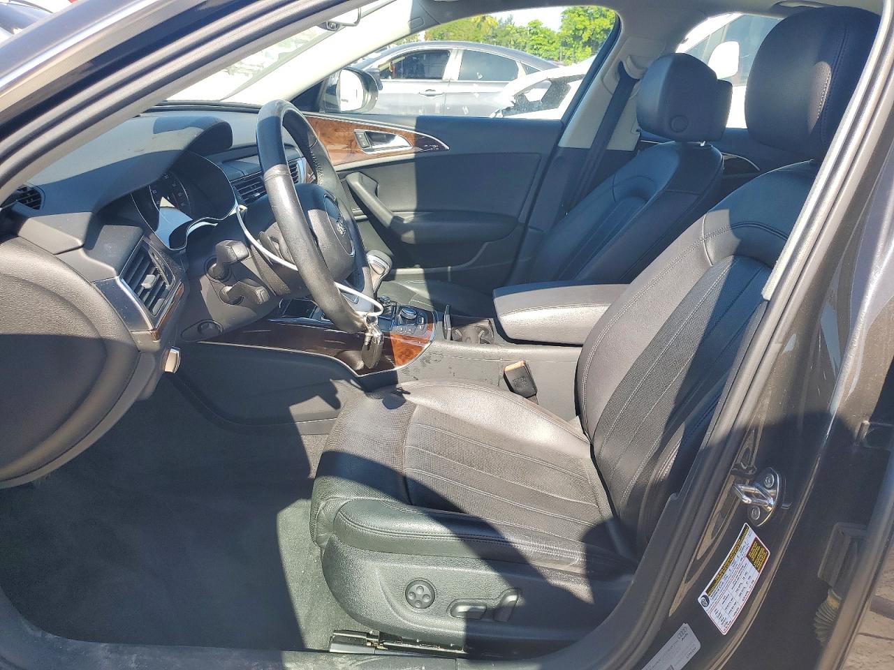 2012 Audi A6 Черный vin: WAUBGAFC0CN006056