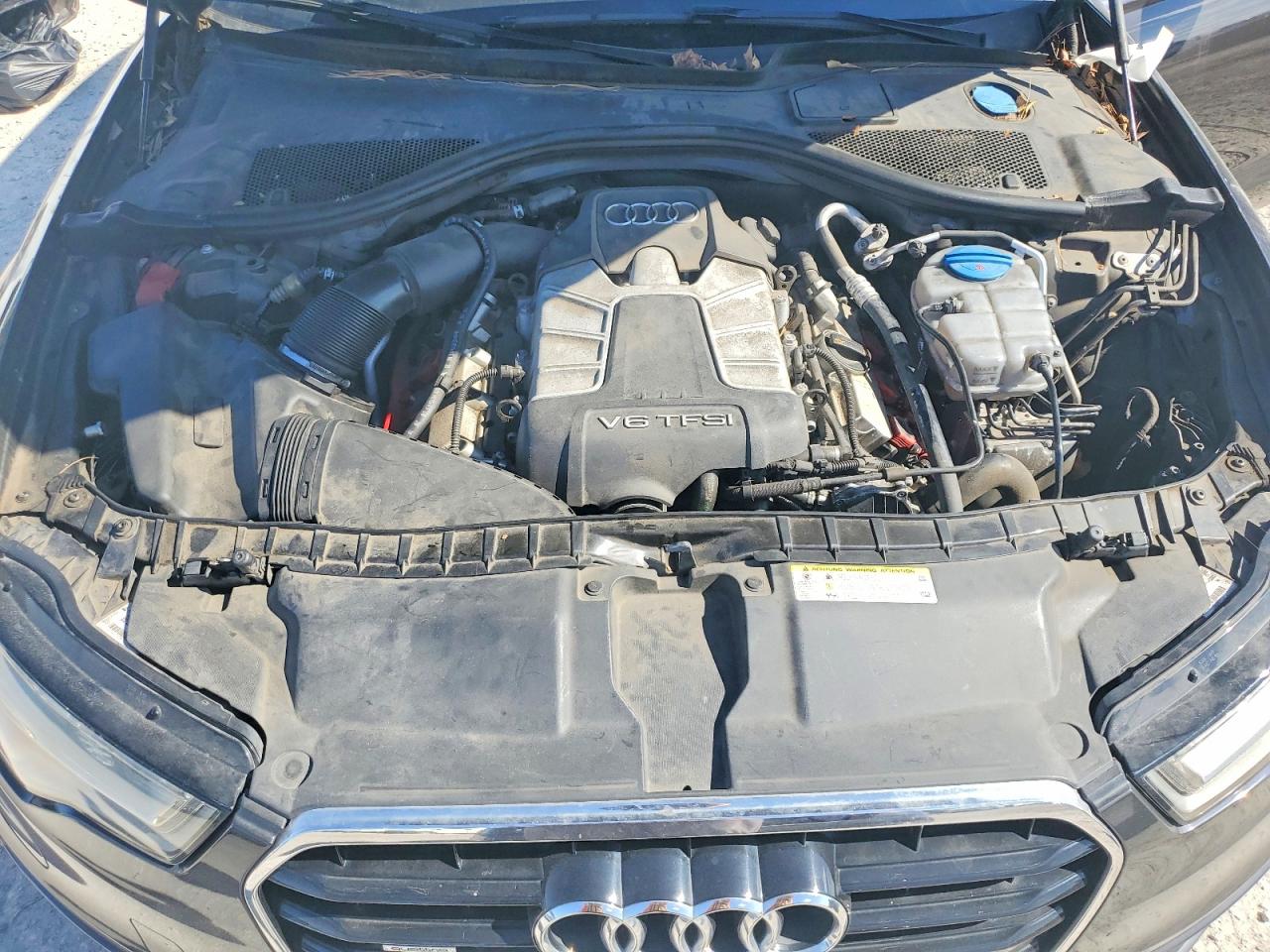 2012 Audi A6 Черный vin: WAUBGAFC0CN006056