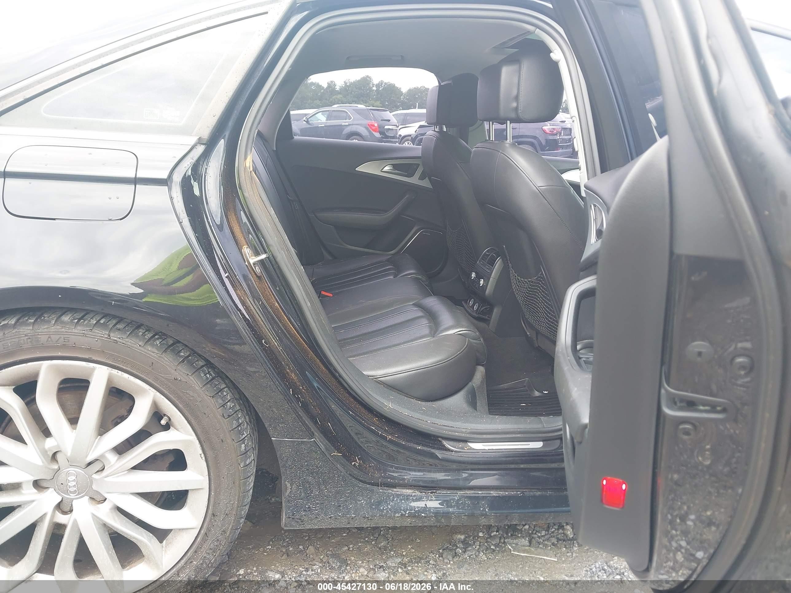 2012 Audi A6 3.0t Prestige Black vin: WAUBGAFC0CN006557
