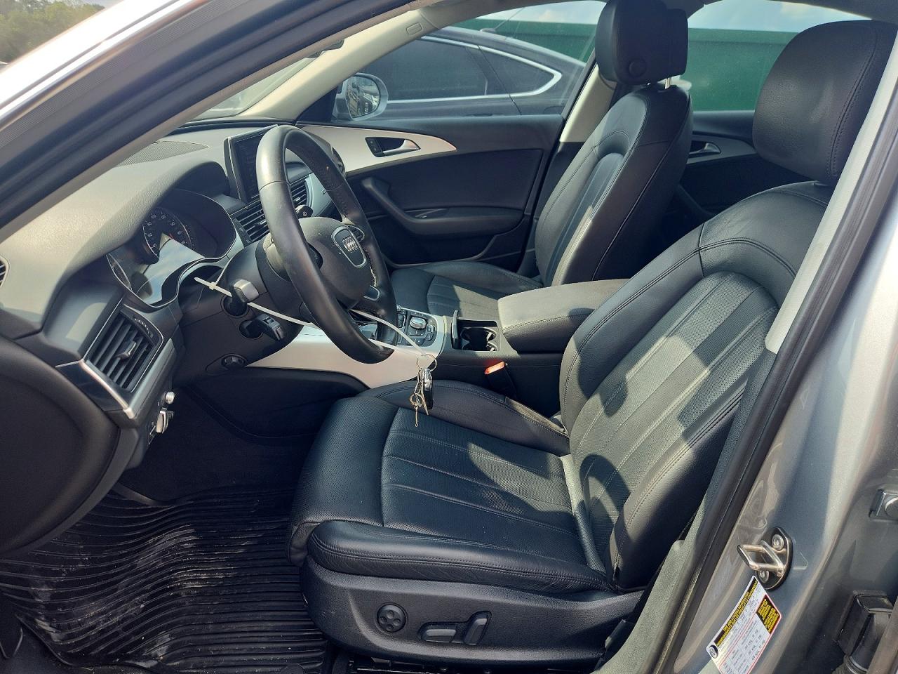 2012 Audi A6 Gray vin: WAUBGAFC0CN013590