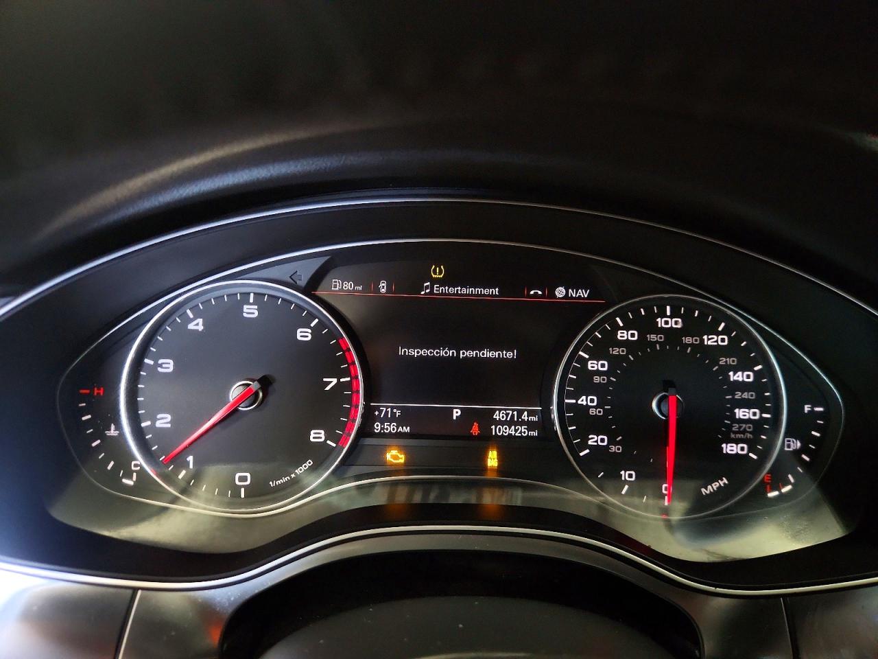 2012 Audi A6 Черный vin: WAUBGAFC1CN006566