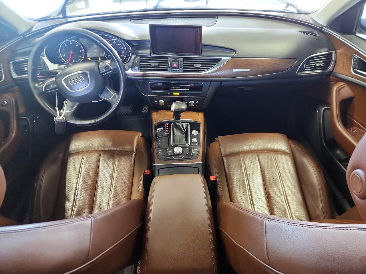 2012 Audi A6 Черный vin: WAUBGAFC1CN006566