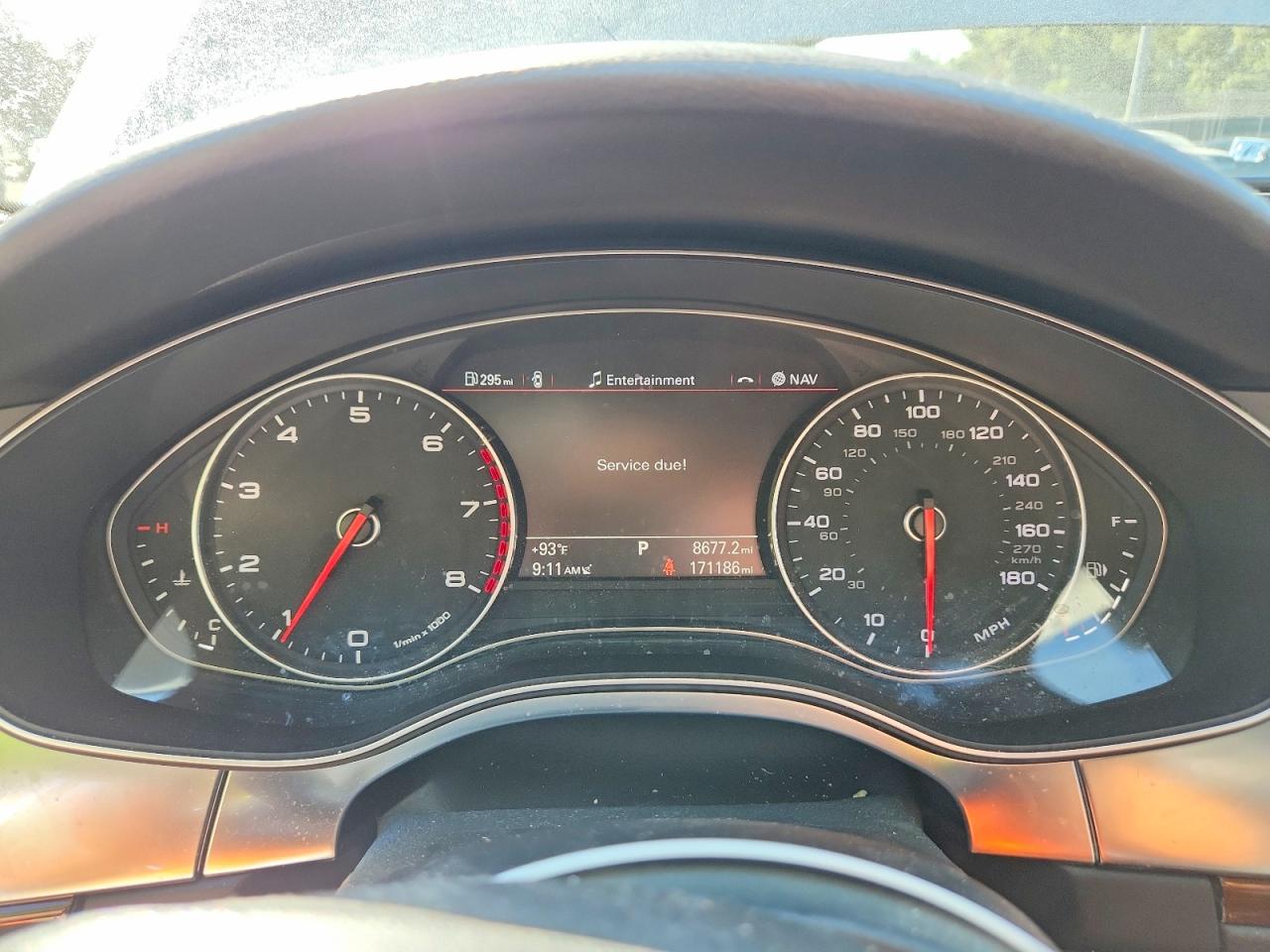 2012 Audi A6 Silver vin: WAUBGAFC3CN017083